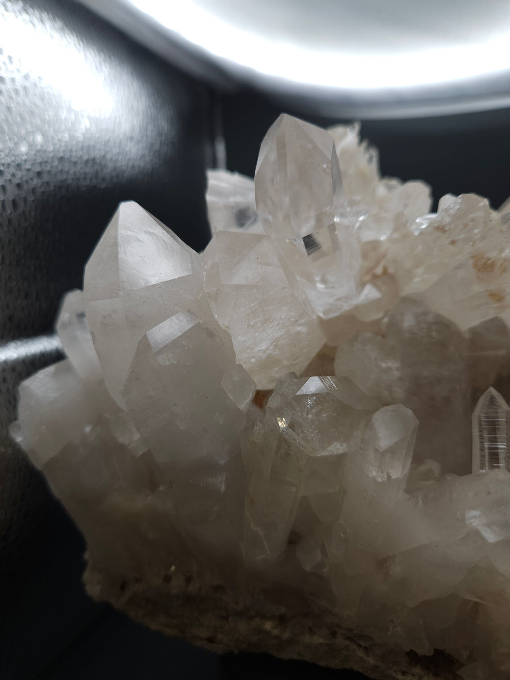 Large Natural Arkansas Quartz Crystal Cluster