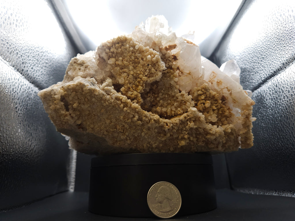 Large Natural Arkansas Quartz Crystal Cluster