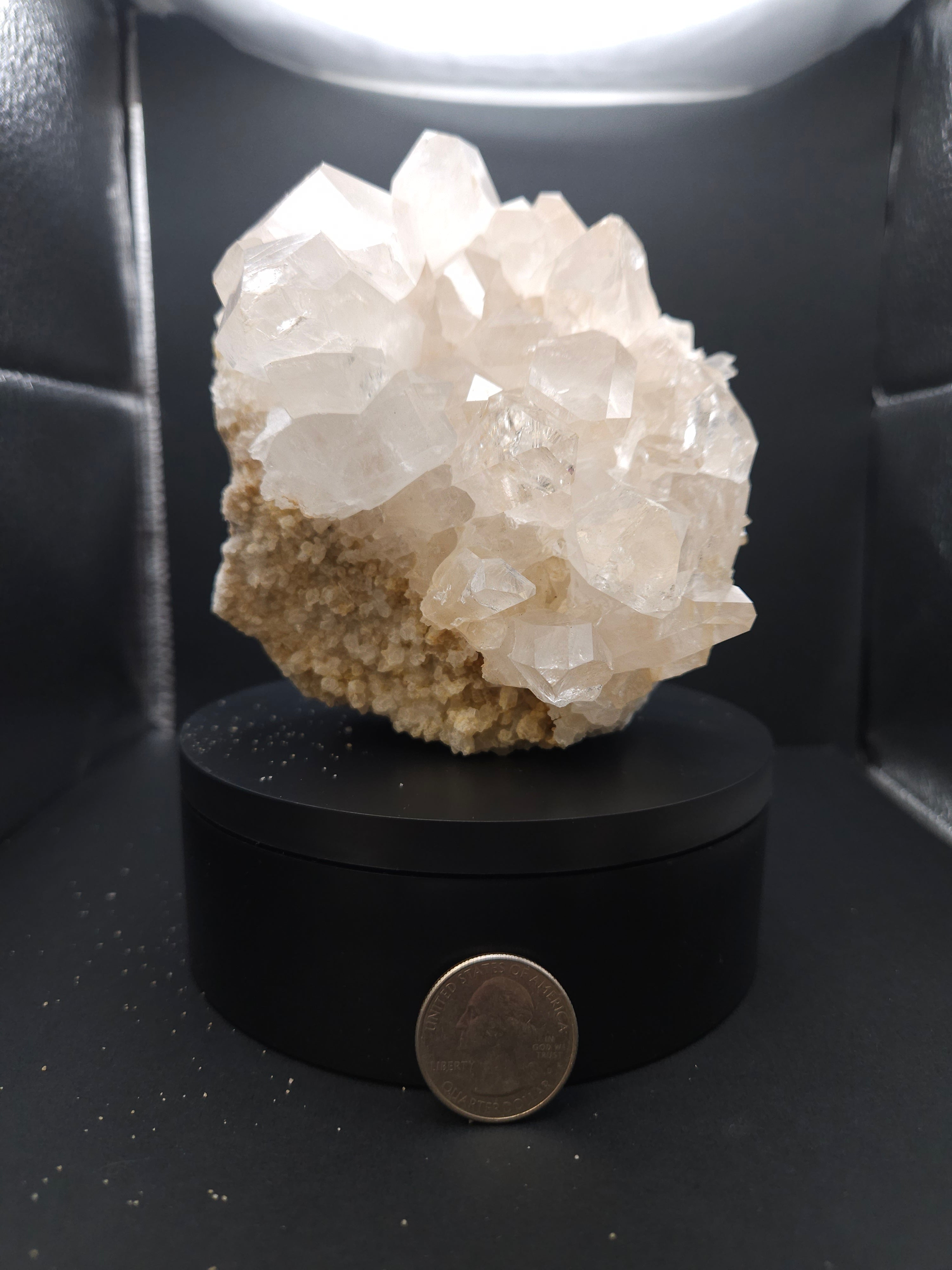 Natural Arkansas Quartz Crystal Cluster
