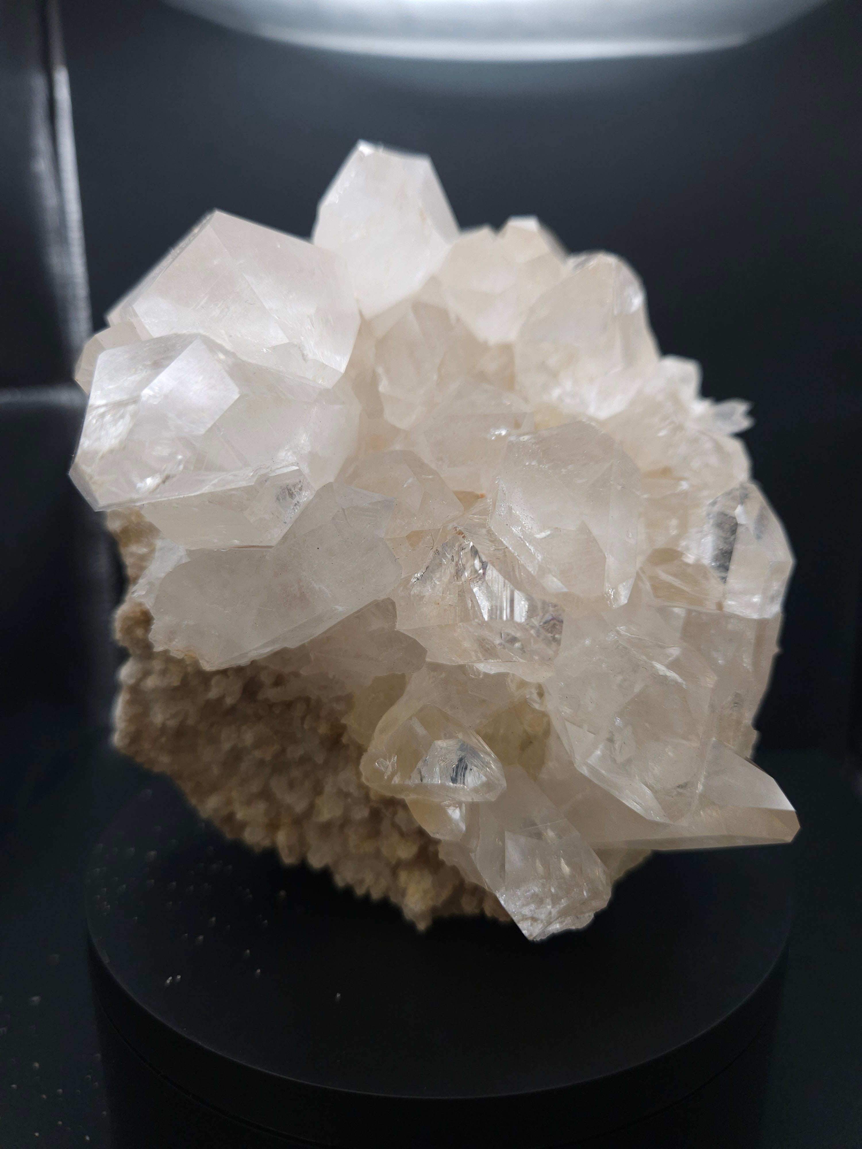 Natural Arkansas Quartz Crystal Cluster