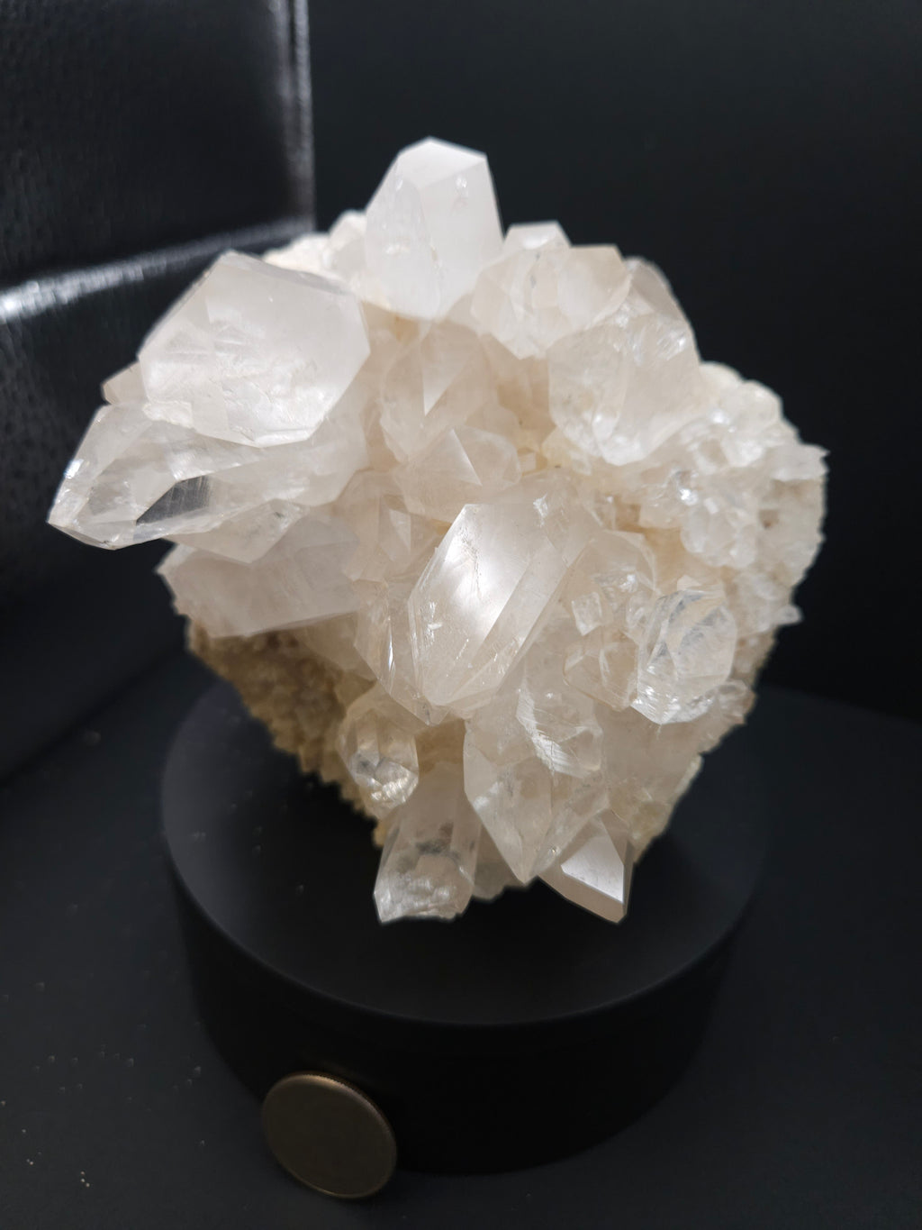 Natural Arkansas Quartz Crystal Cluster