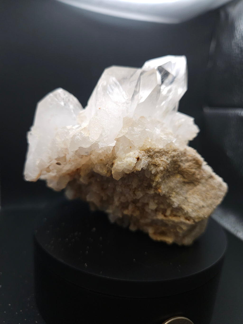 Natural Arkansas Quartz Crystal Cluster