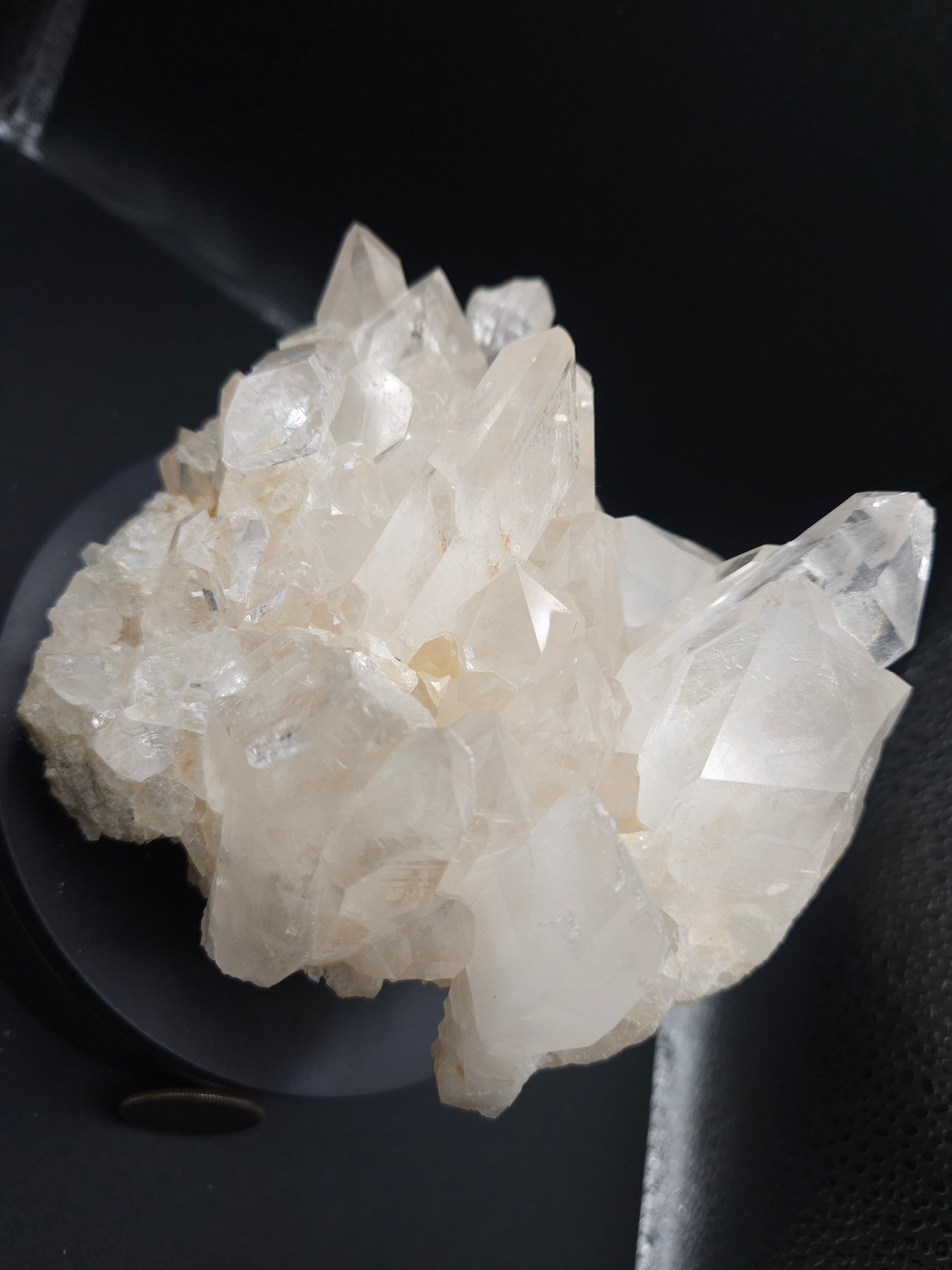 Natural Arkansas Quartz Crystal Cluster