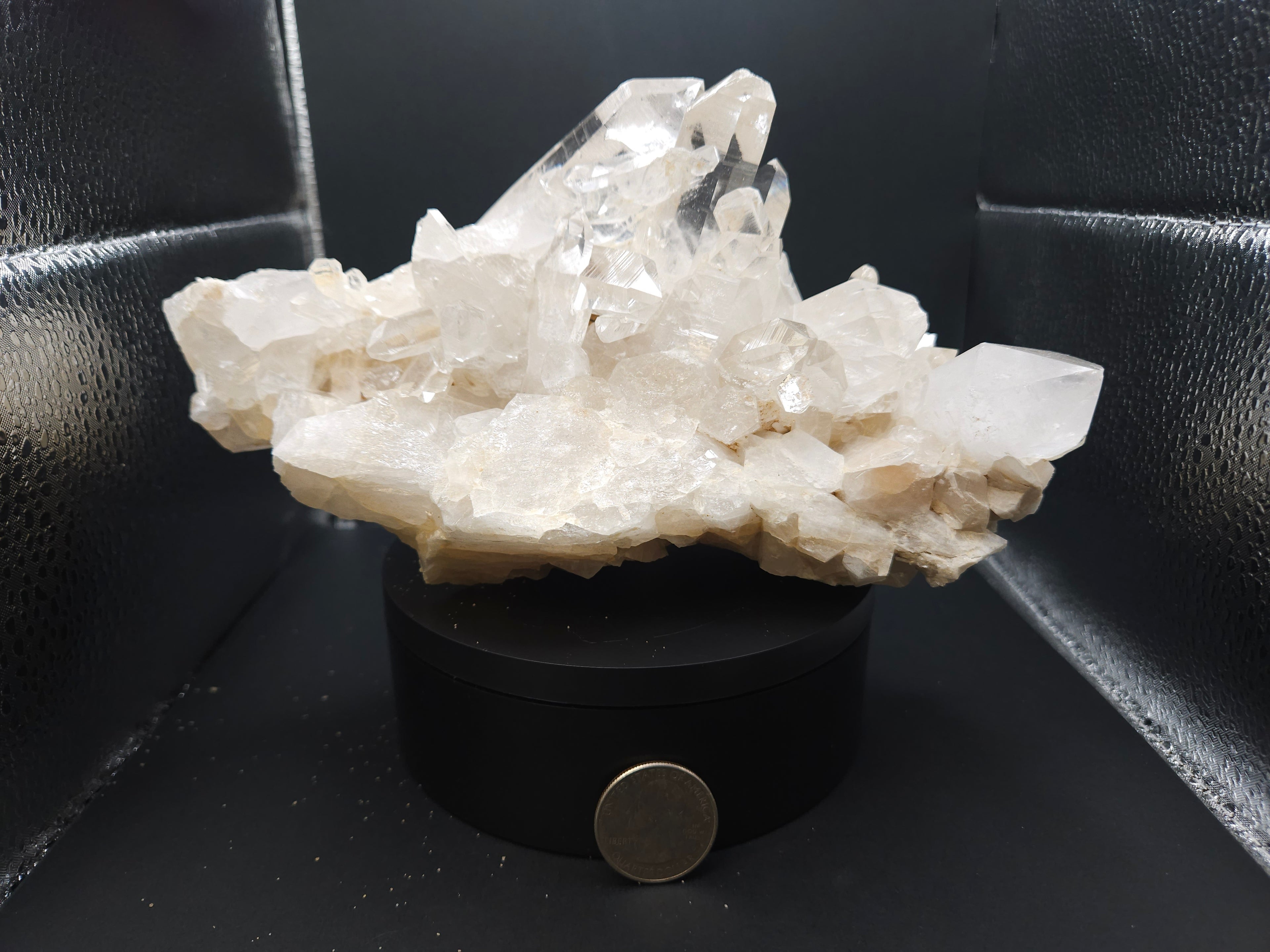 Natural Arkansas Quartz Crystal Cluster
