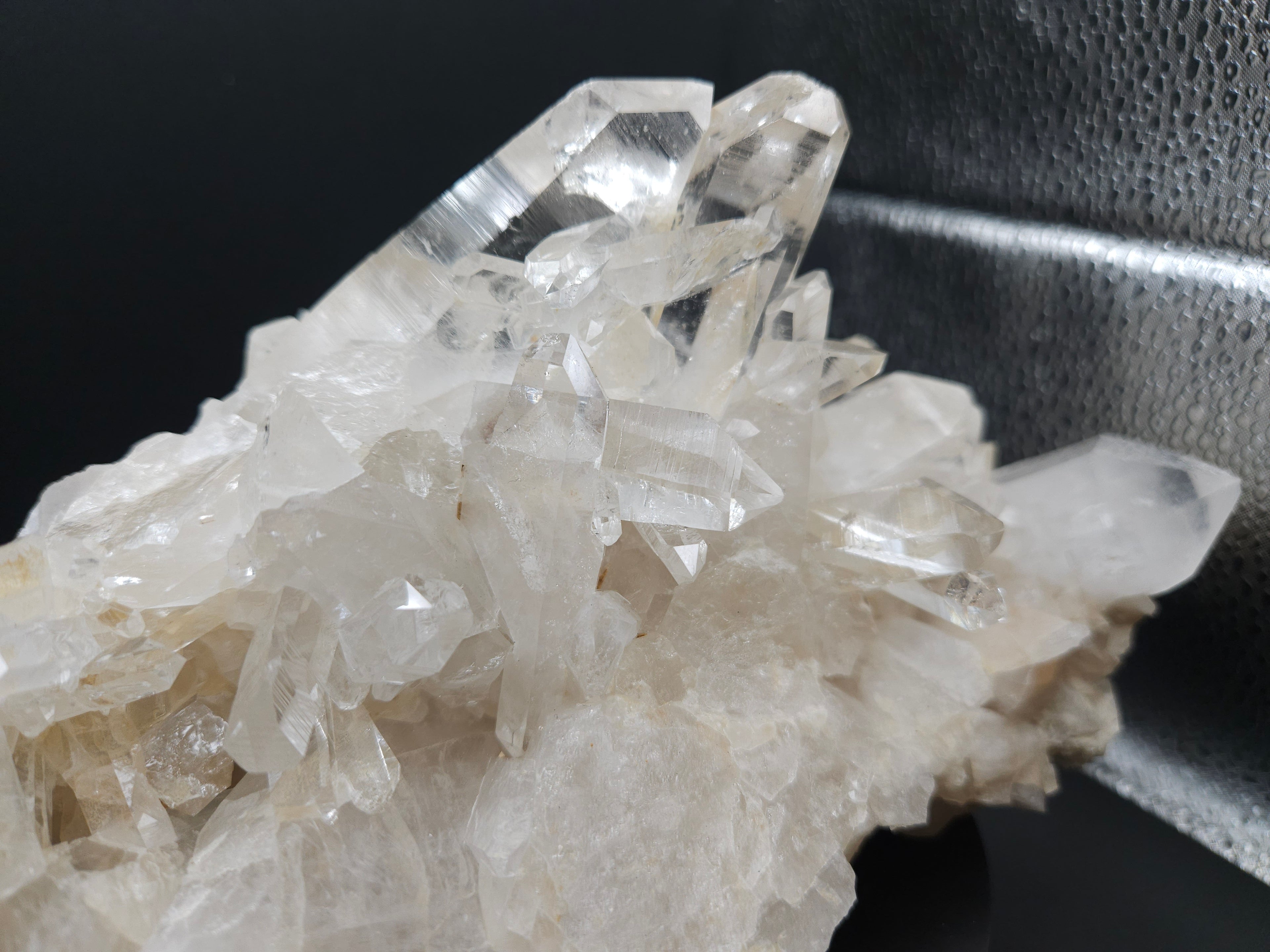 Natural Arkansas Quartz Crystal Cluster