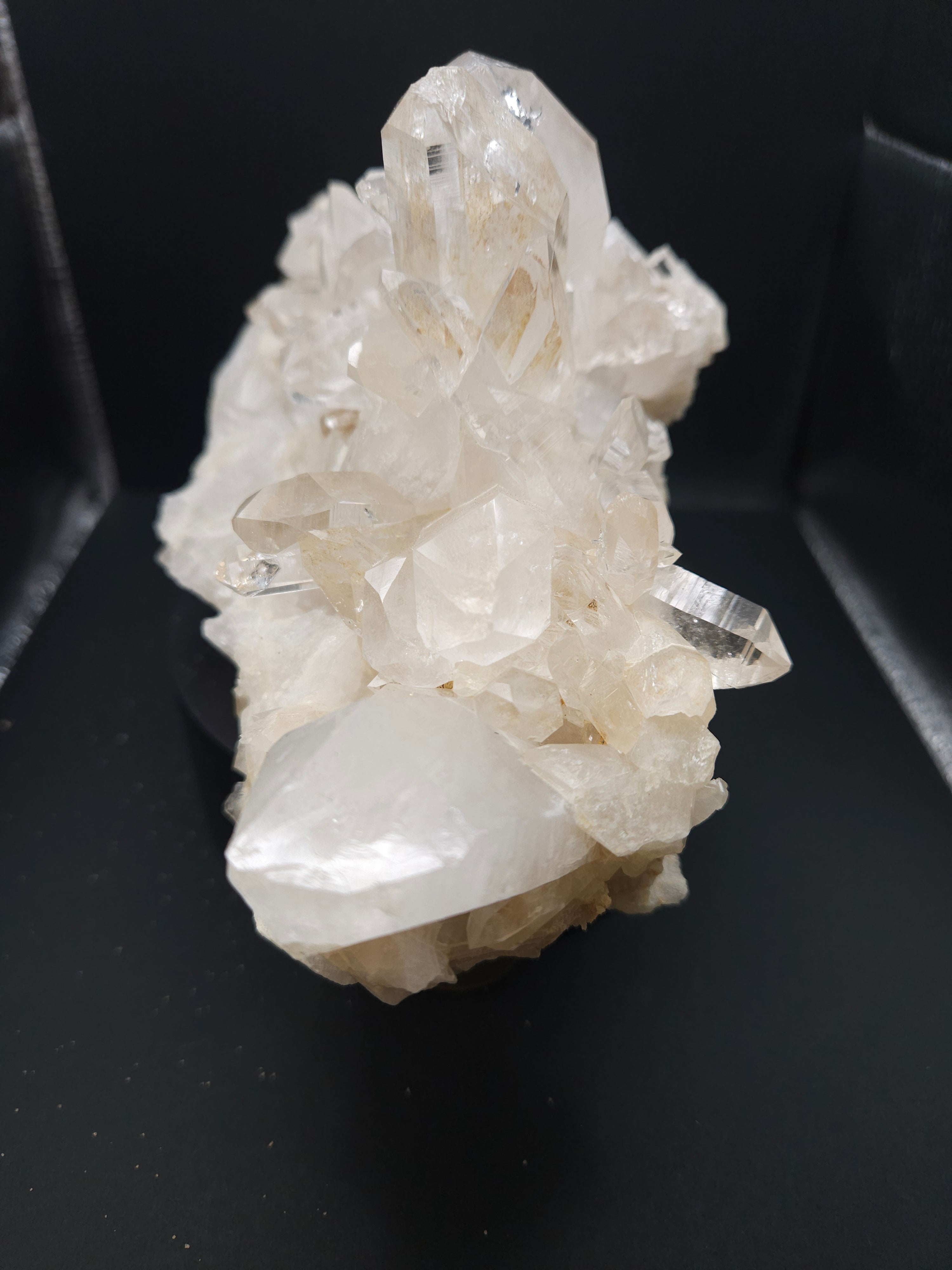 Natural Arkansas Quartz Crystal Cluster