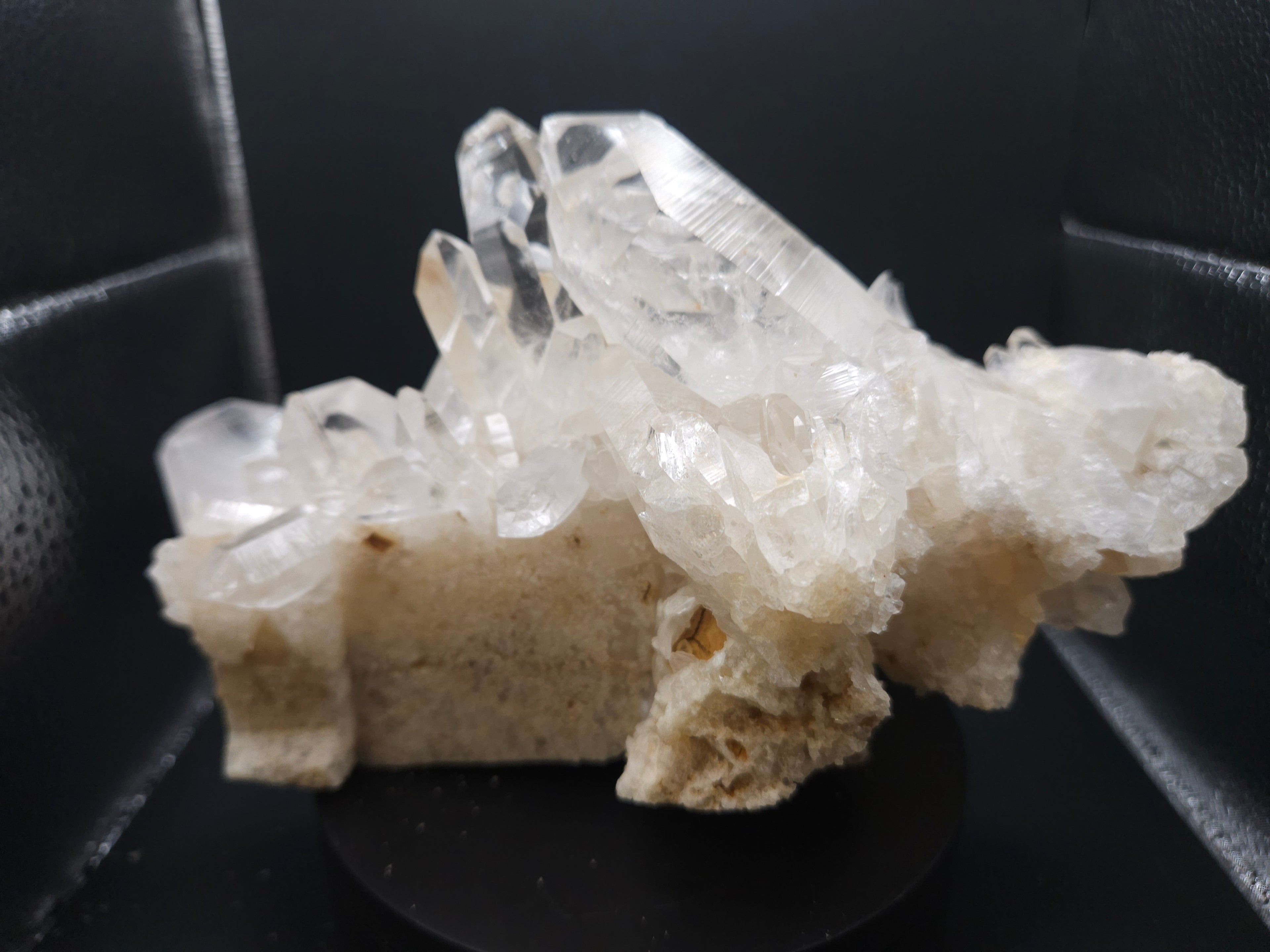 Natural Arkansas Quartz Crystal Cluster