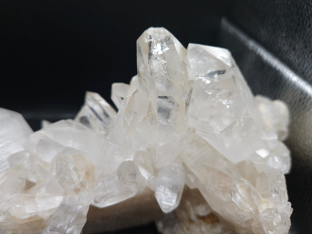 Natural Arkansas Quartz Crystal Cluster