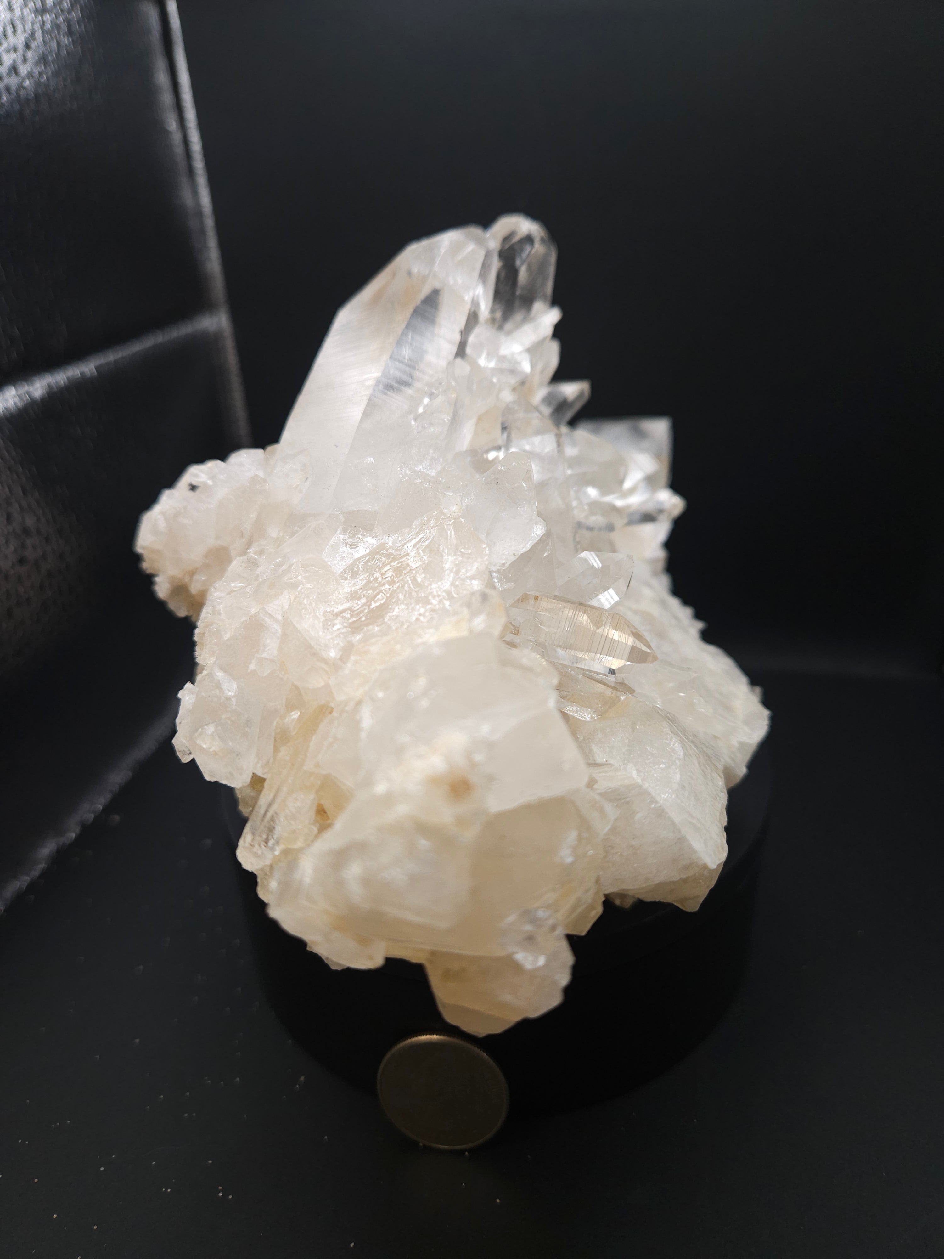Natural Arkansas Quartz Crystal Cluster