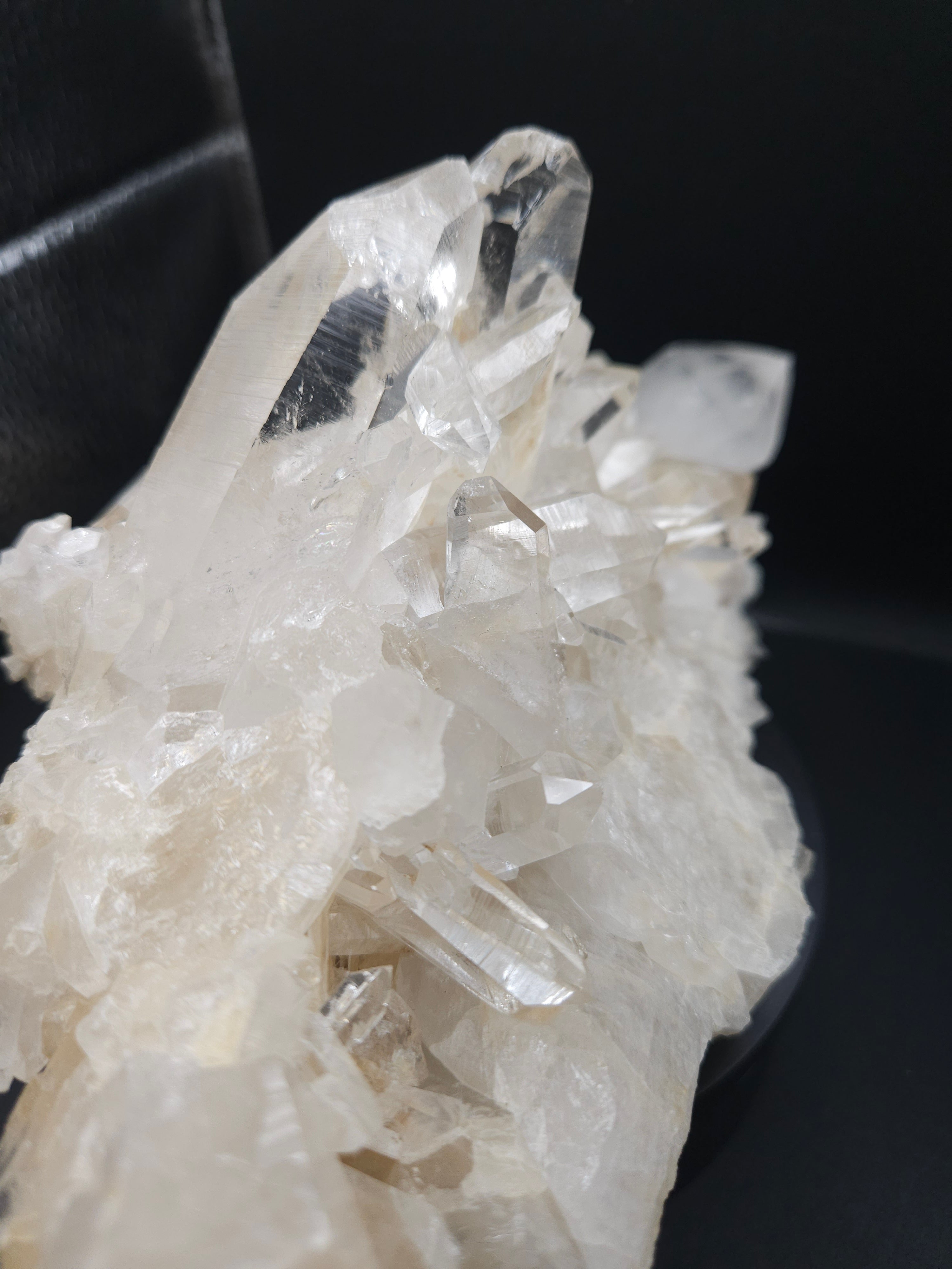 Natural Arkansas Quartz Crystal Cluster