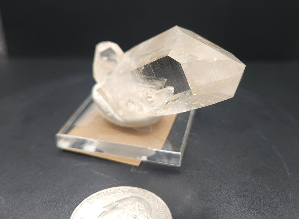 Mounted Quartz Crystal Point
