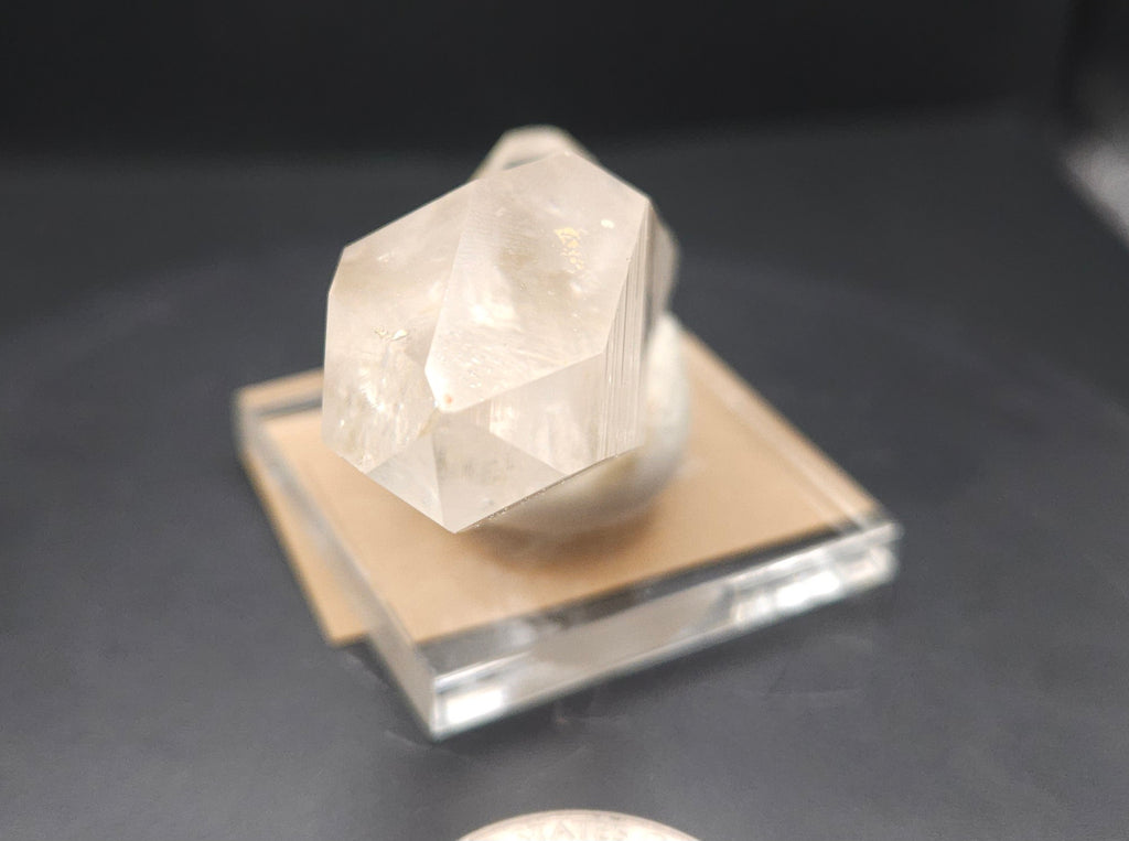 Mounted Quartz Crystal Point