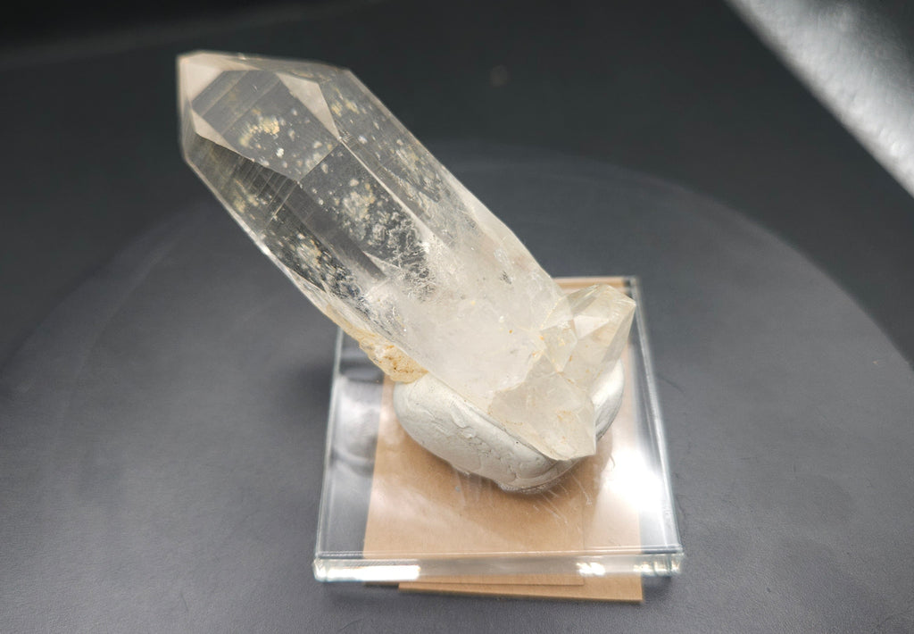 Mounted Quartz Crystal Point