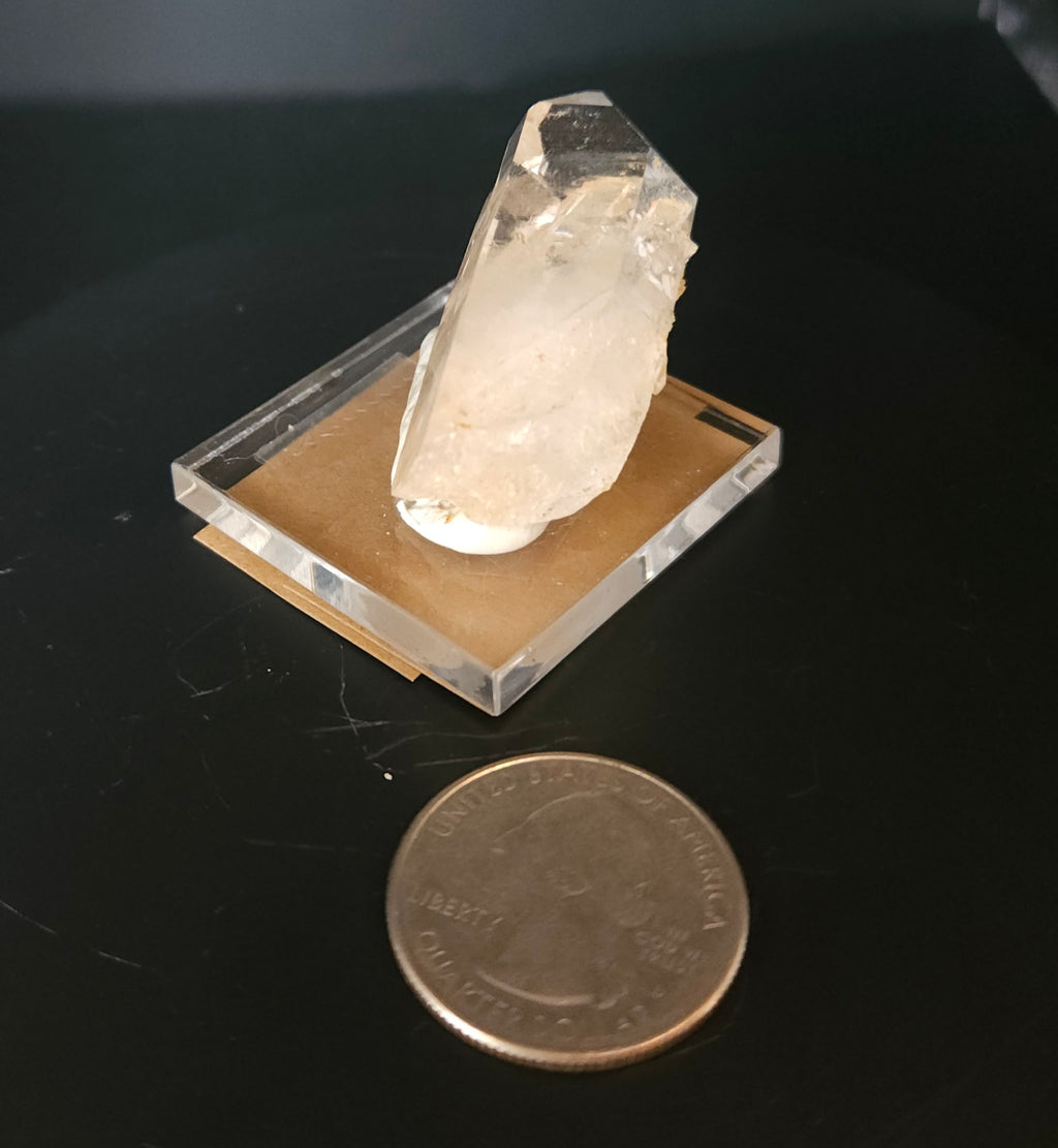 Mounted Quartz Crystal Point