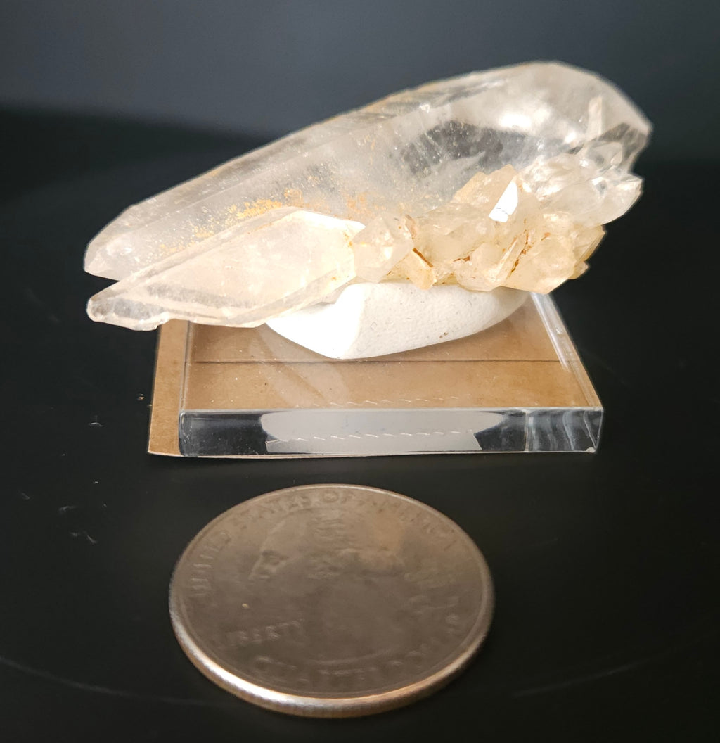 Mounted Quartz Crystal Point/Cluster