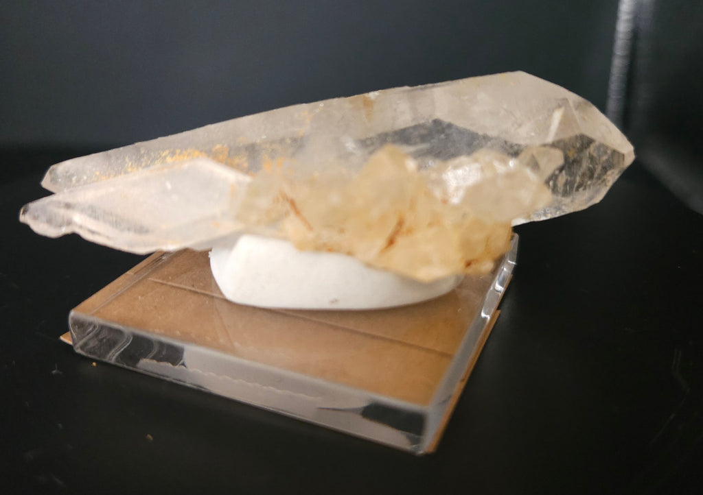Mounted Quartz Crystal Point/Cluster