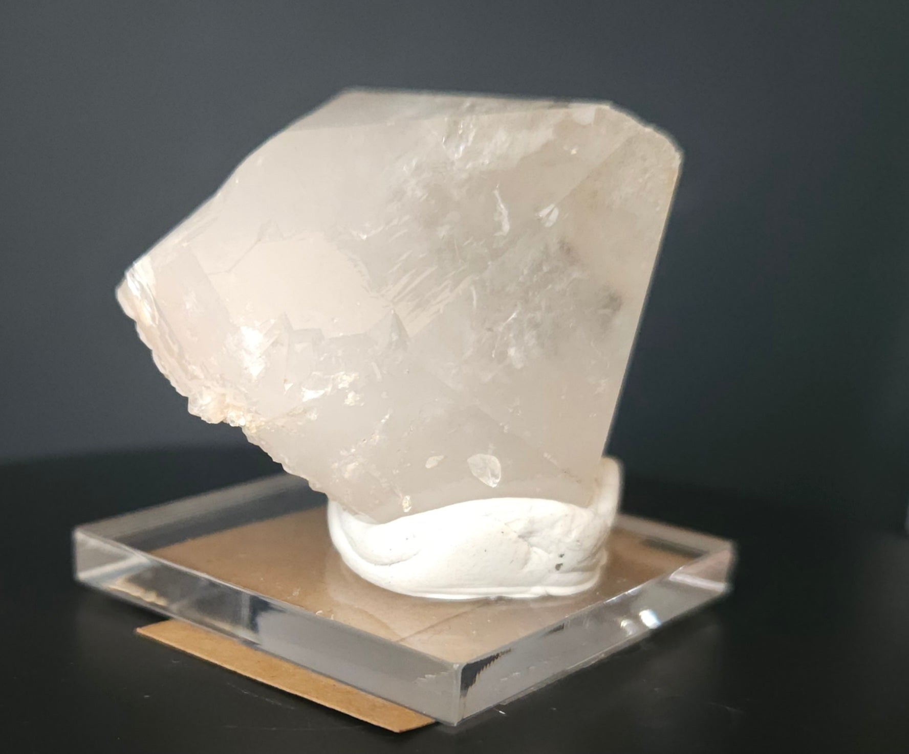 Mounted Quartz Crystal Point