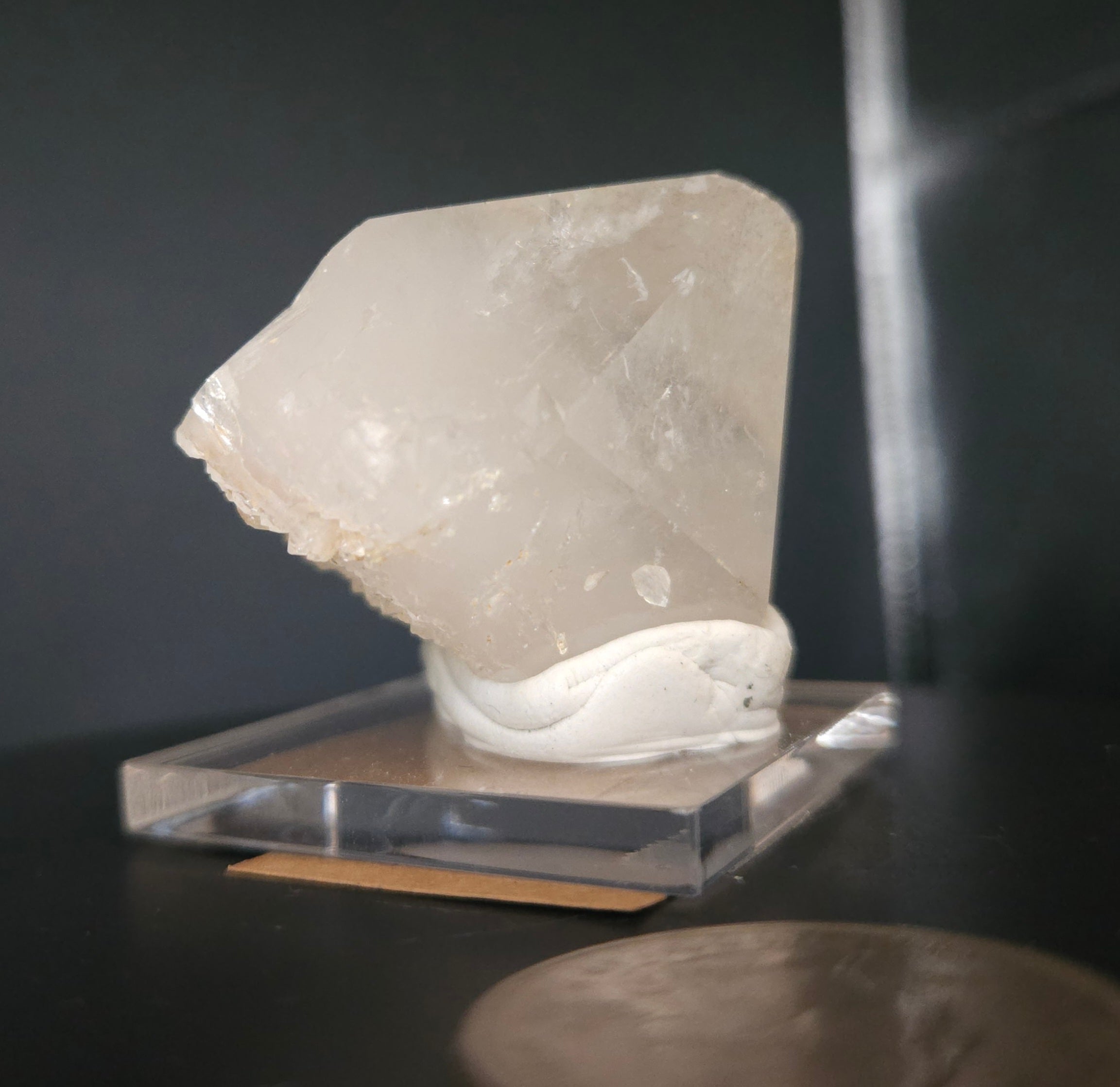 Mounted Quartz Crystal Point