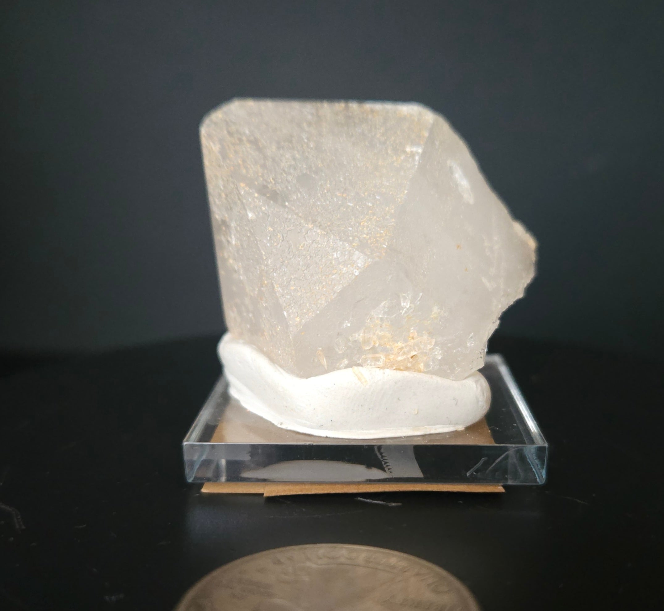 Mounted Quartz Crystal Point