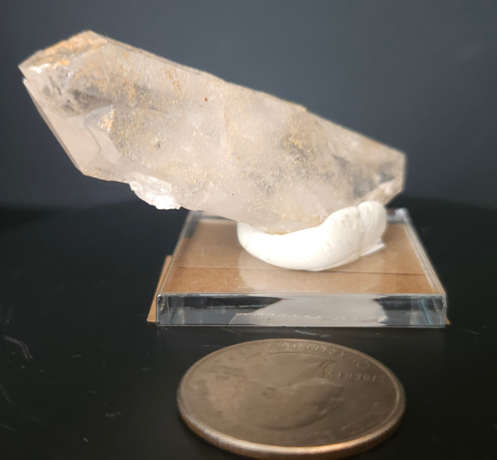 Mounted Quartz Crystal Point