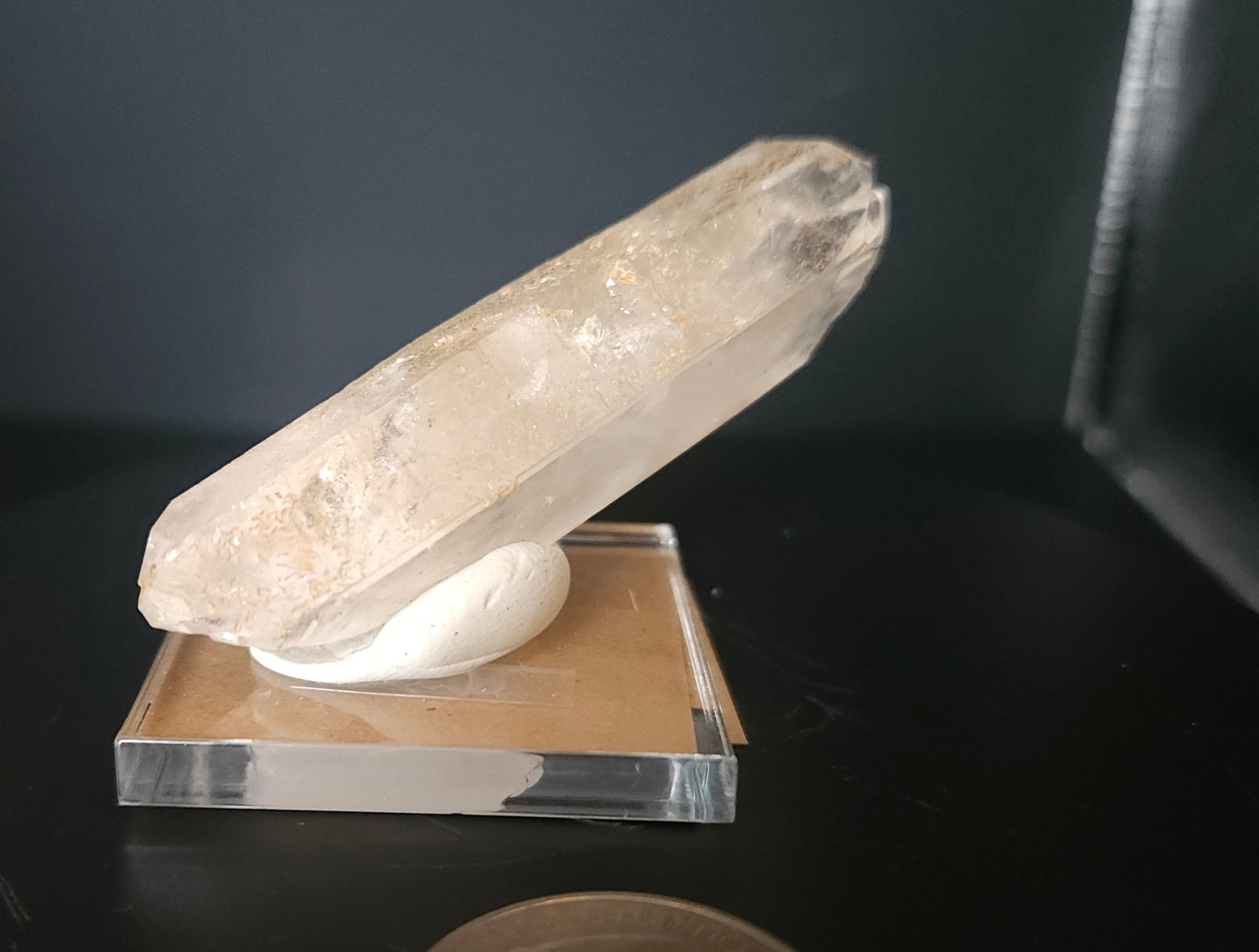 Mounted Quartz Crystal Point