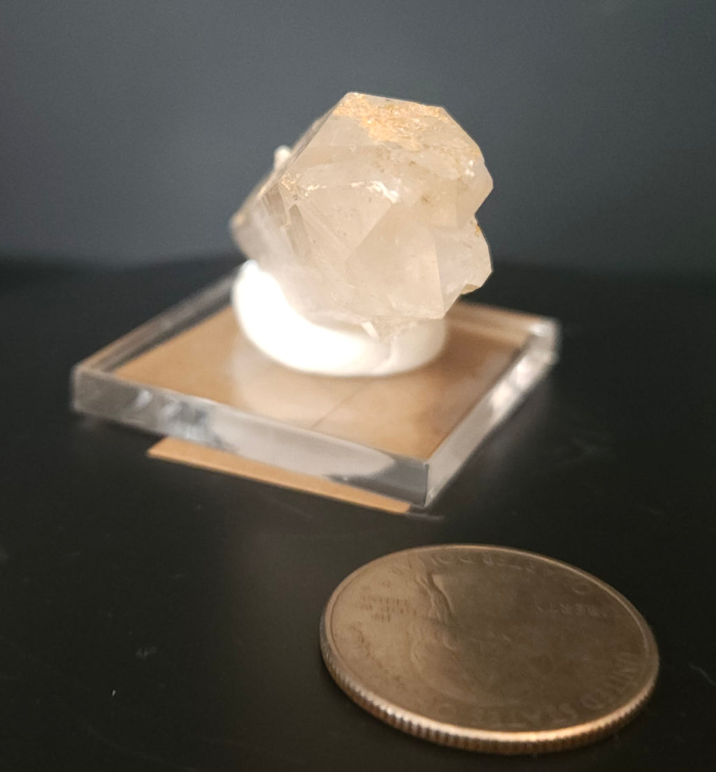 Mounted Quartz Crystal Point