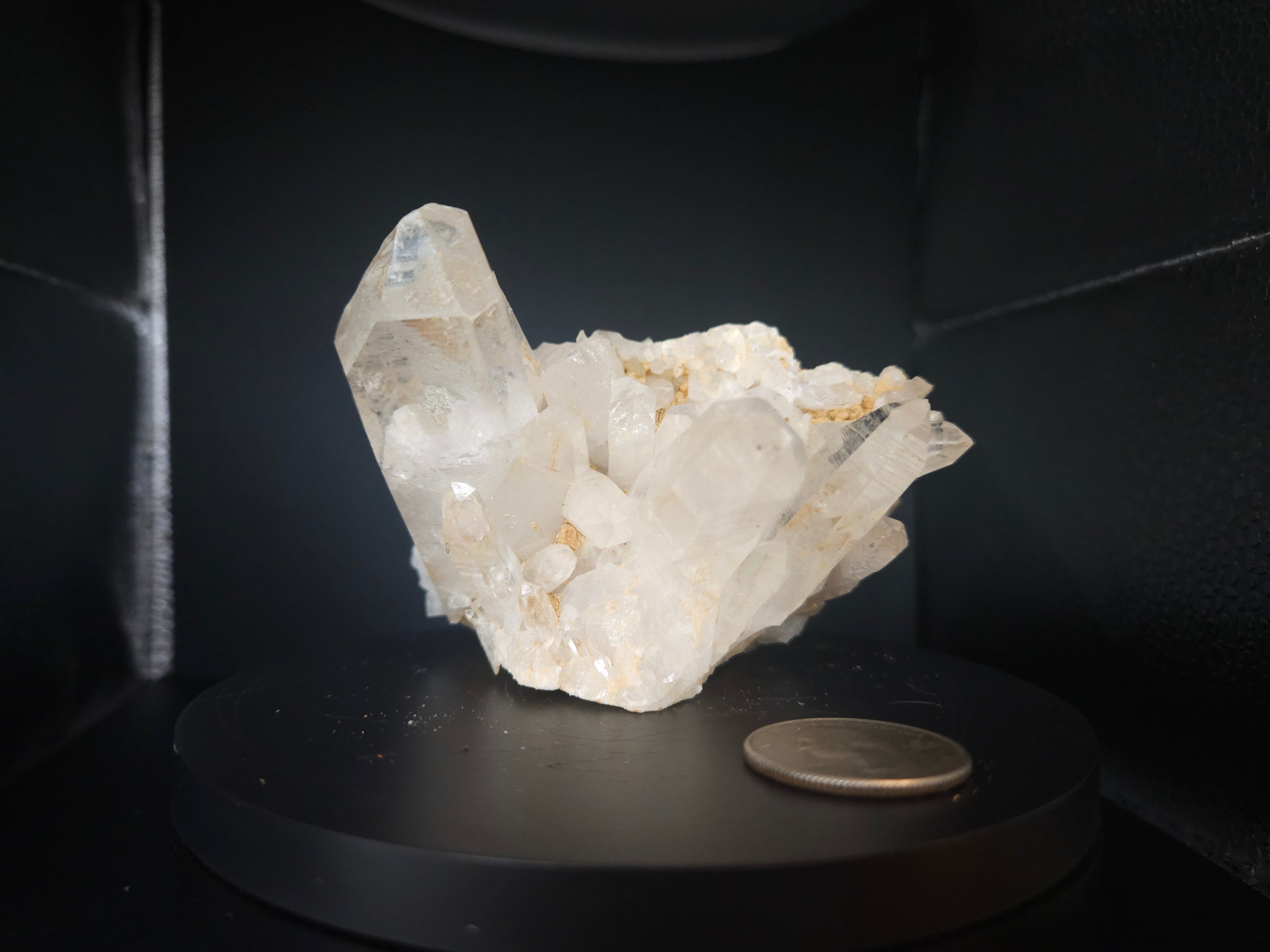 Small Natural Arkansas Quartz Crystal Cluster