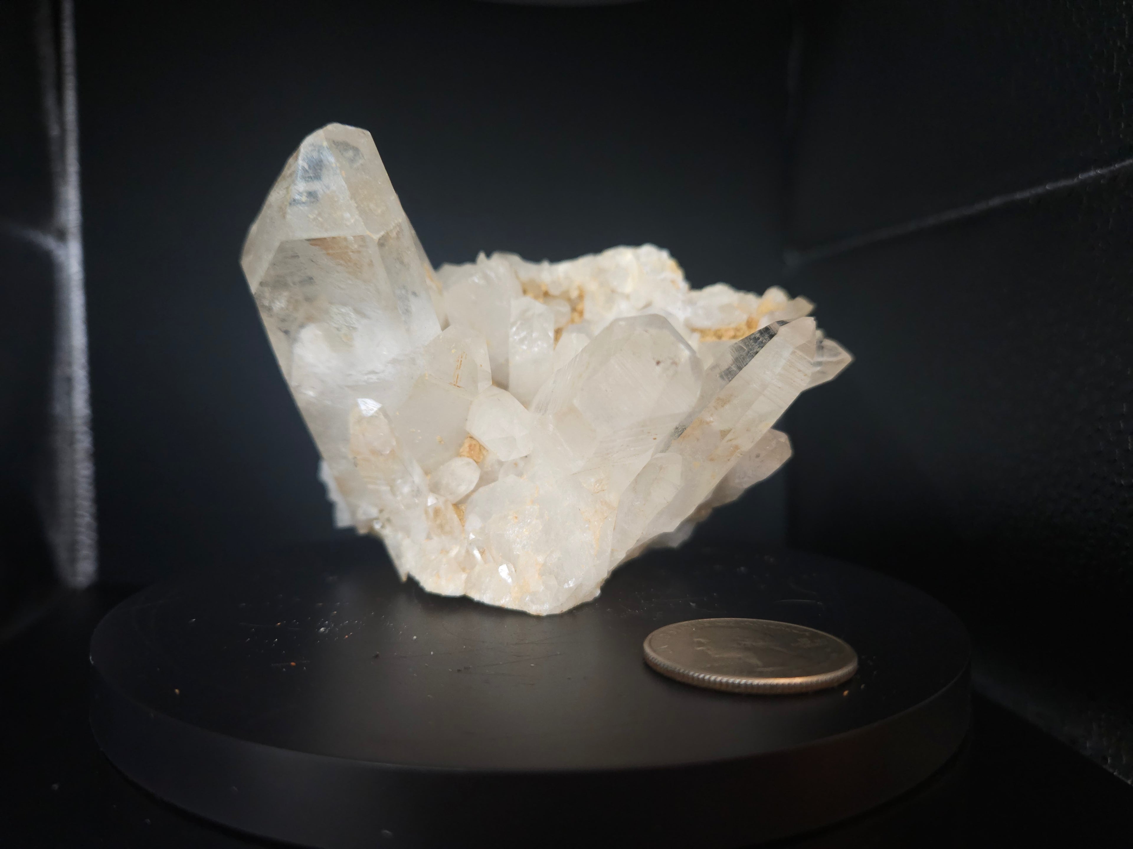 Small Natural Arkansas Quartz Crystal Cluster