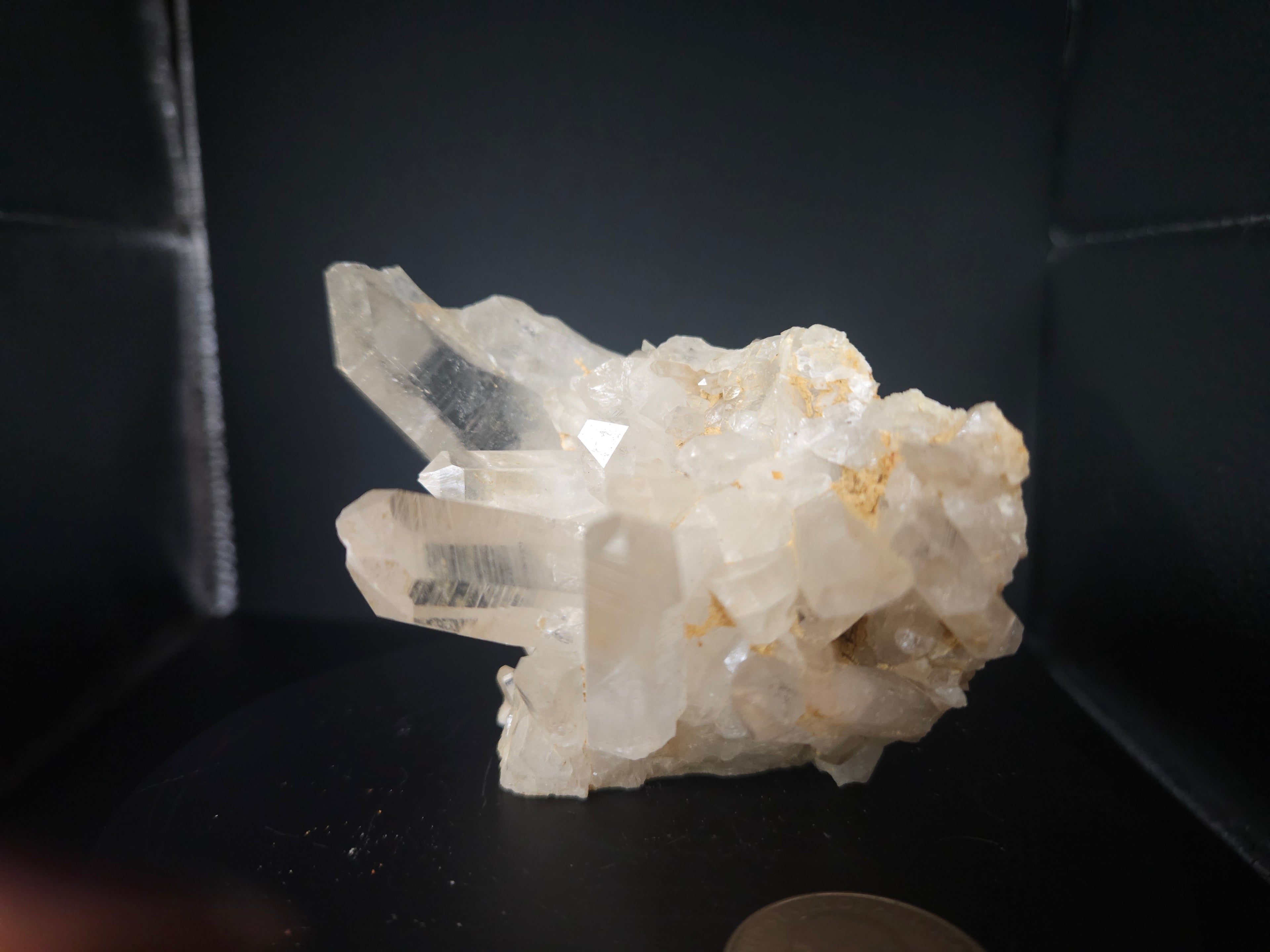 Small Natural Arkansas Quartz Crystal Cluster