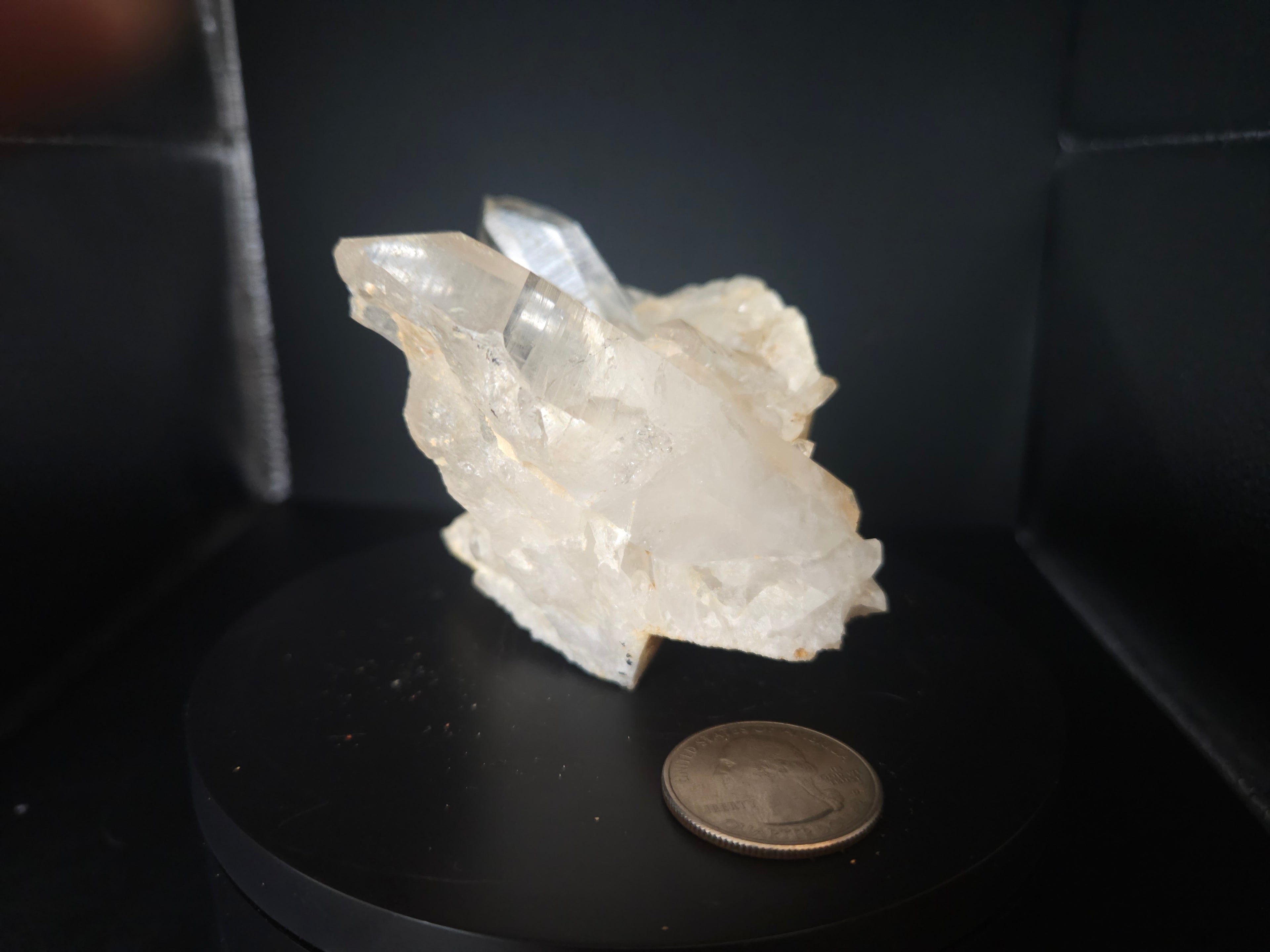 Small Natural Arkansas Quartz Crystal Cluster