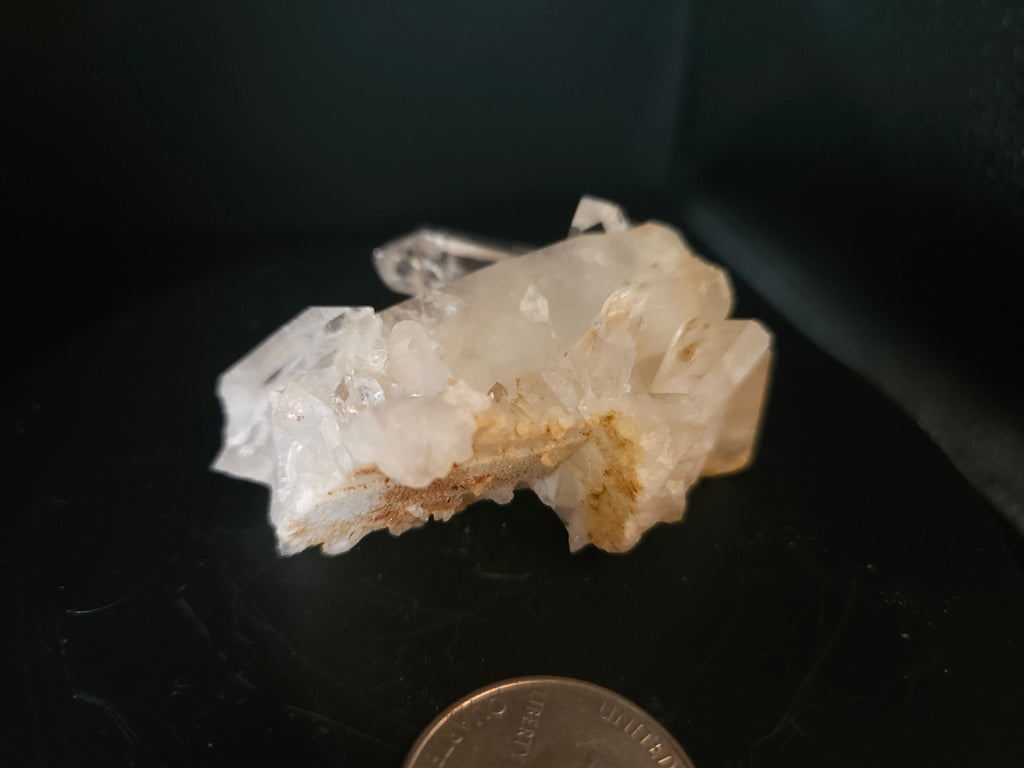 Small clear quartz cluster