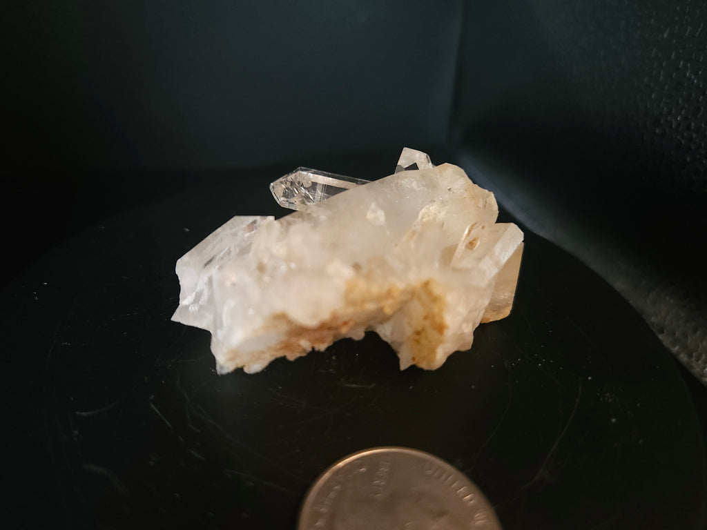 Small clear quartz cluster