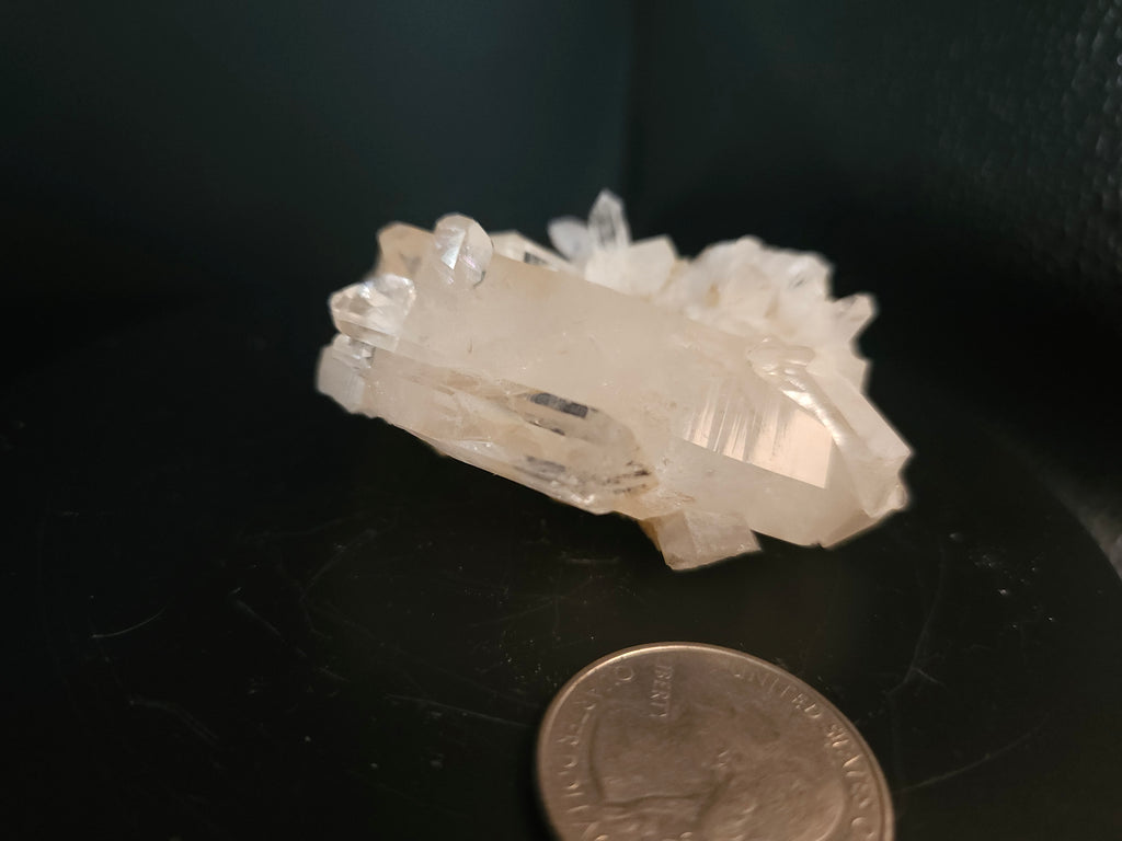 Small clear quartz cluster