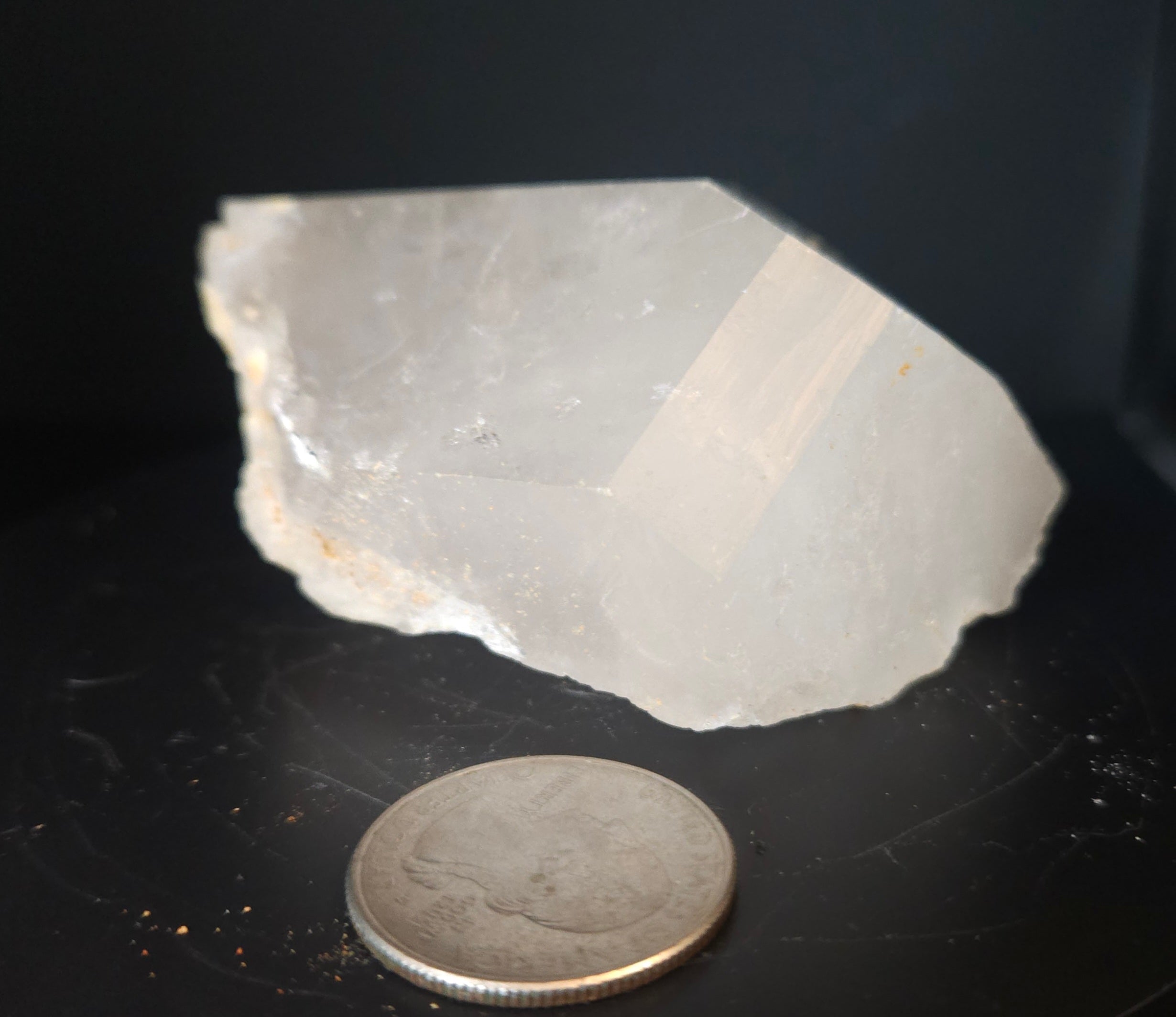 Large, Rough Arkansas Quartz Crystal point