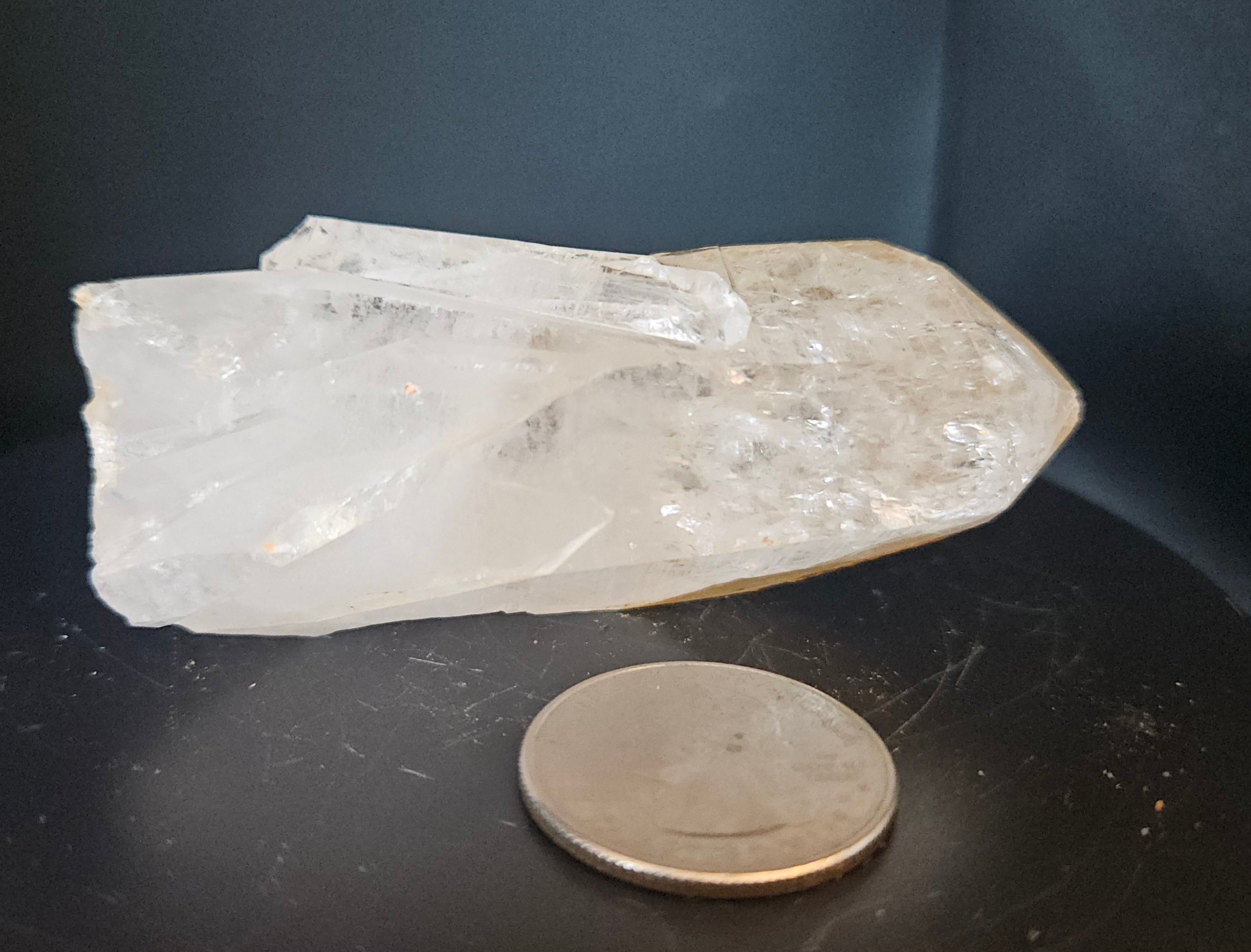 Medium Arkansas Quartz Crystal point