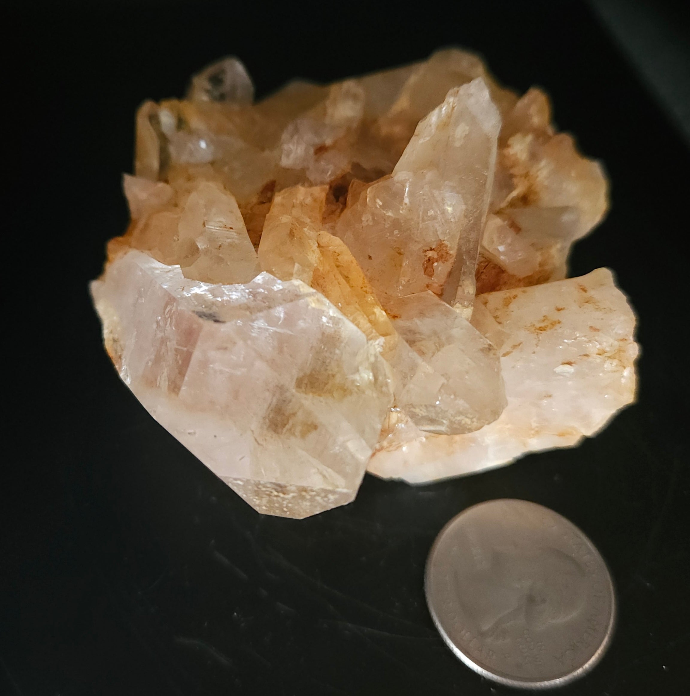 Small Natural Arkansas Quartz Crystal Cluster