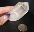 Large quartz crystal point