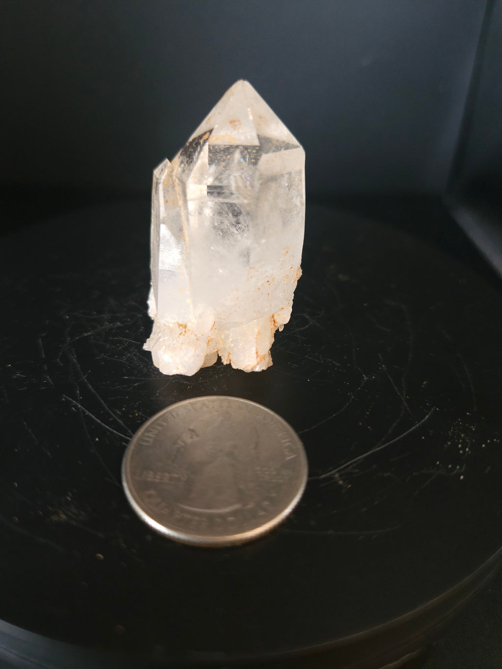 Samll Arkansas Quartz Crystal point