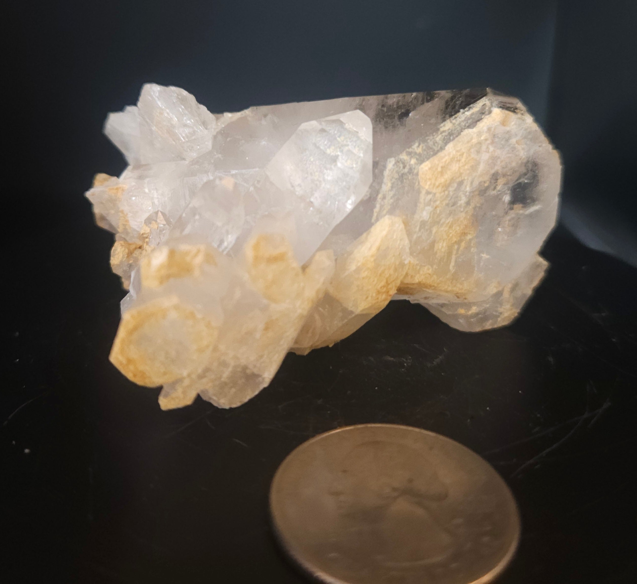 Small Arkansas Quartz Crystal Cluster