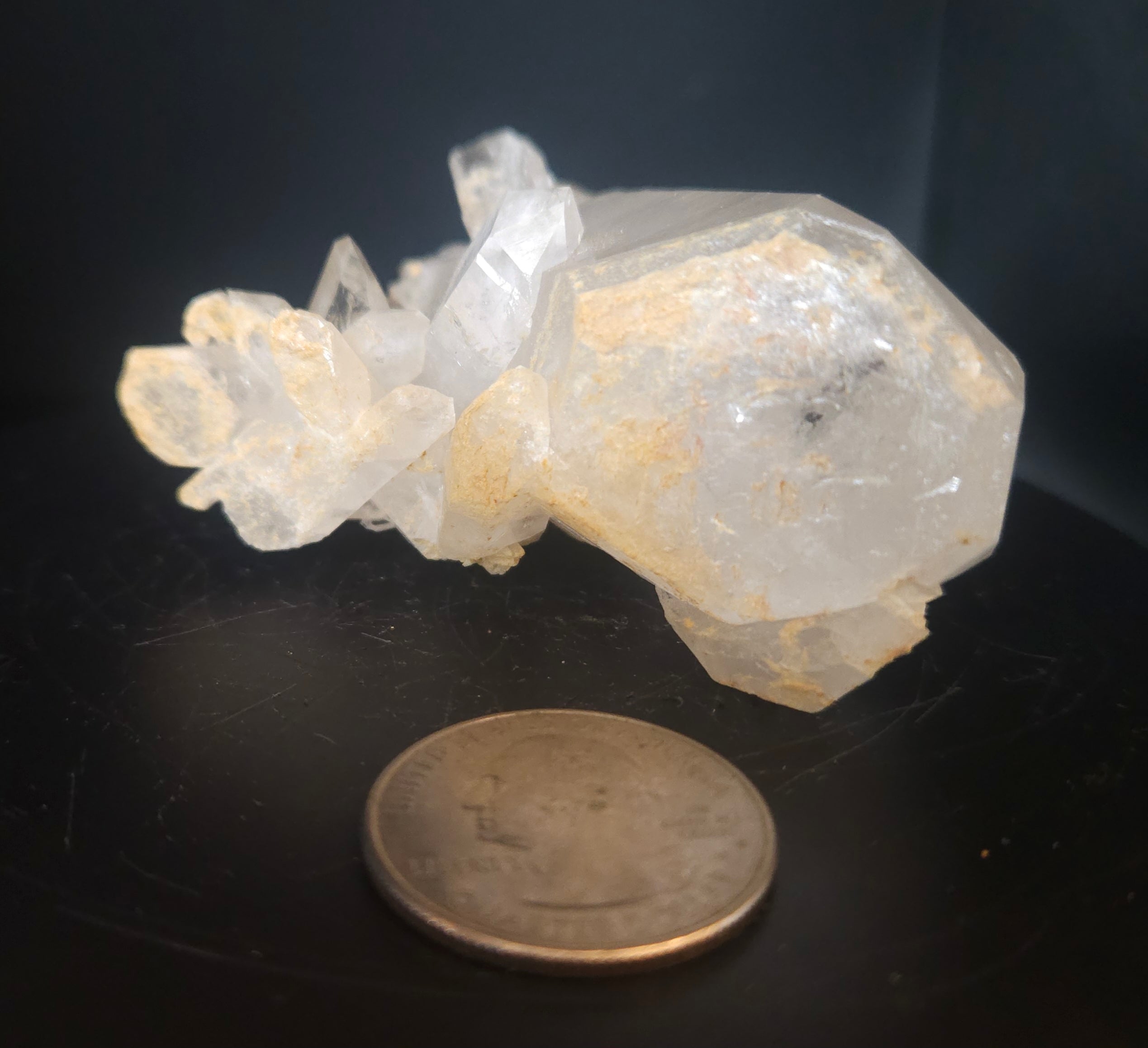 Small Arkansas Quartz Crystal Cluster