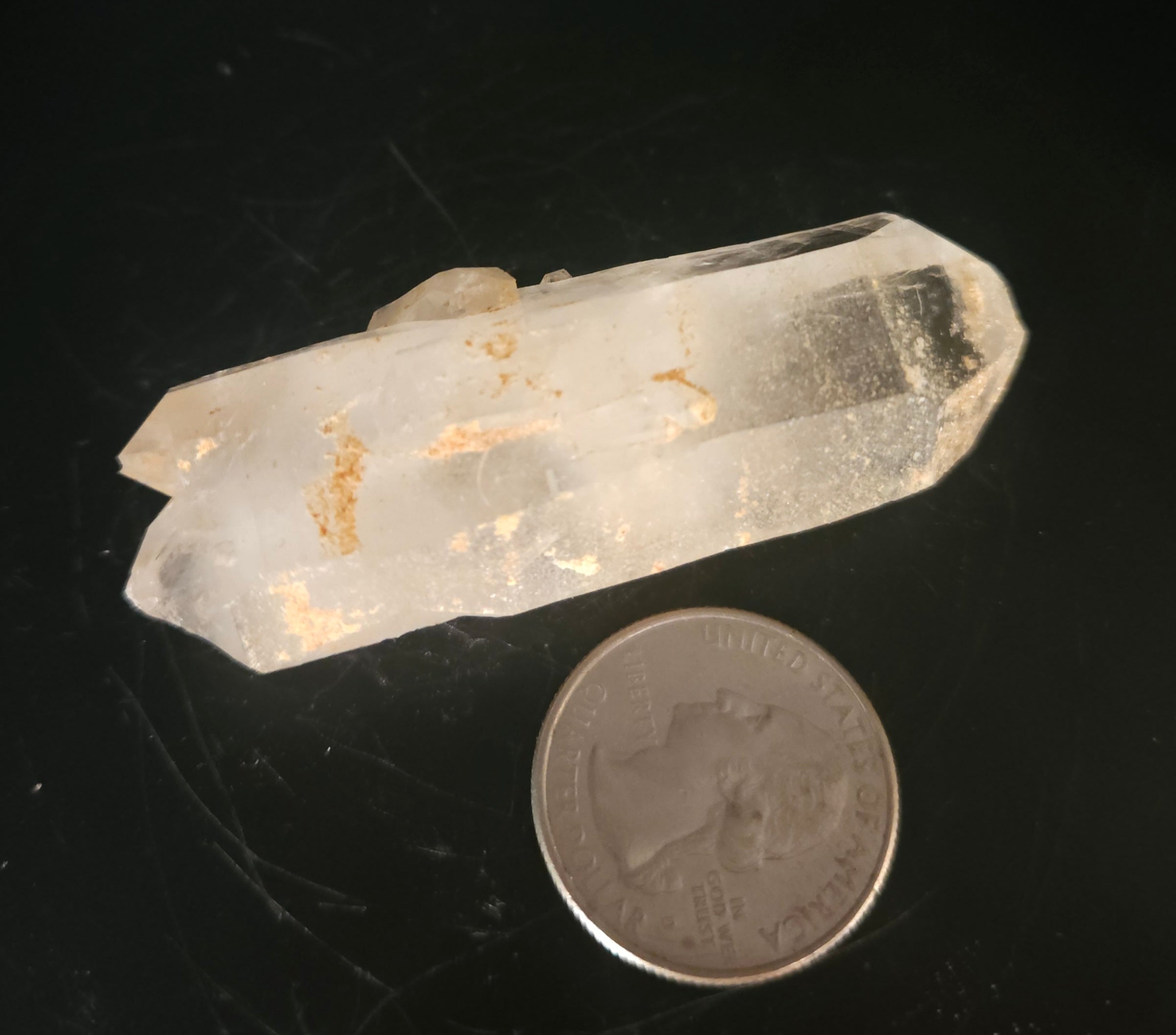 Double Terminated Quartz Crystal