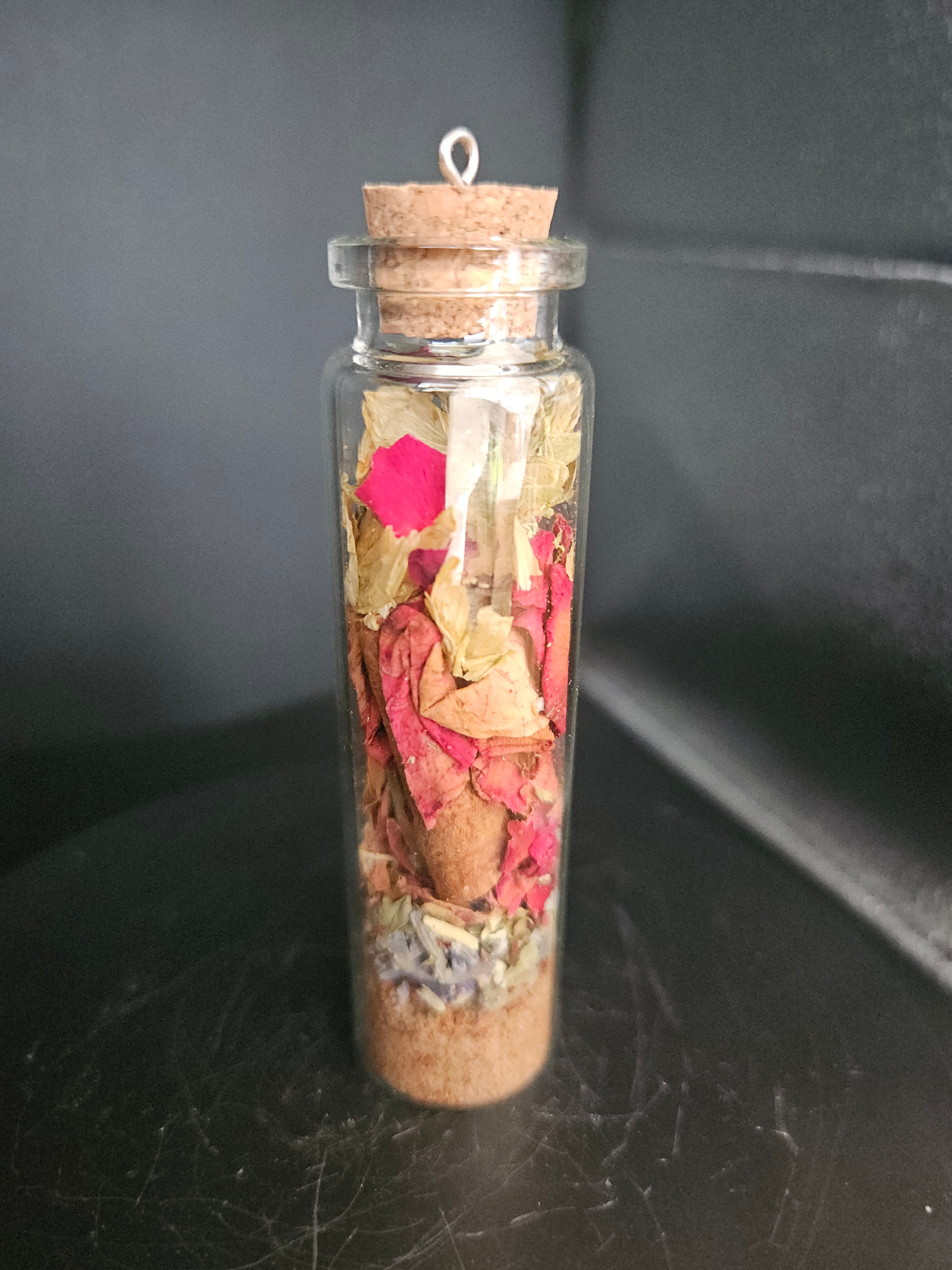 Desert Love Spell Jar Pendant