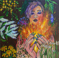Fine Art Print by Rio Staggs - The Spring and The Star 10"x10" Framed