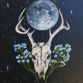 Fine Art Print by Rio Staggs - Death and Baby's Breath - 8"x8"