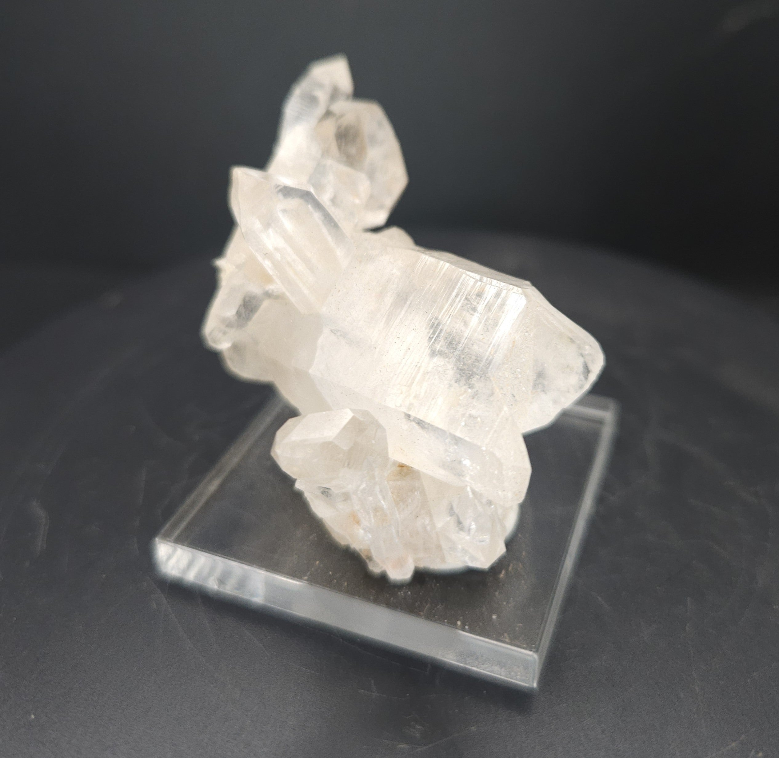 "Memories" - Unique Mounted Quartz Crystal Specimen
