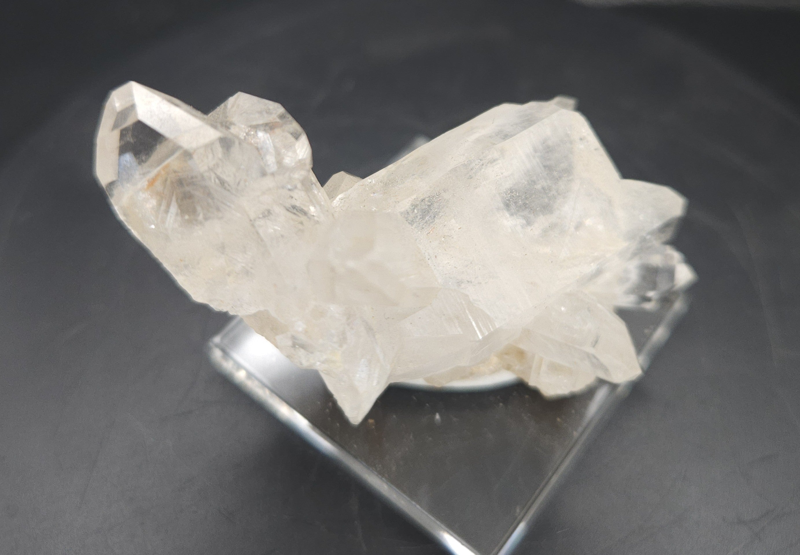 "Memories" - Unique Mounted Quartz Crystal Specimen