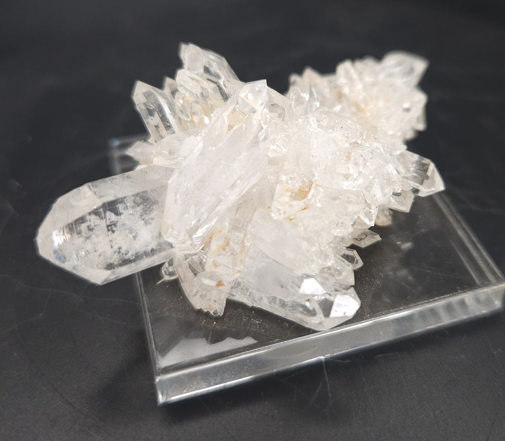 "Starburst" - Unique Mounted Quartz Crystal Specimen