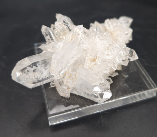 "Starburst" - Unique Mounted Quartz Crystal Specimen
