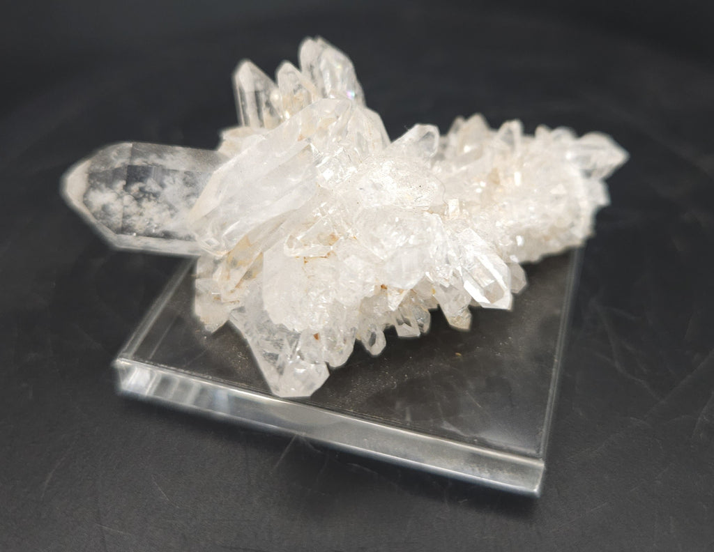 "Starburst" - Unique Mounted Quartz Crystal Specimen