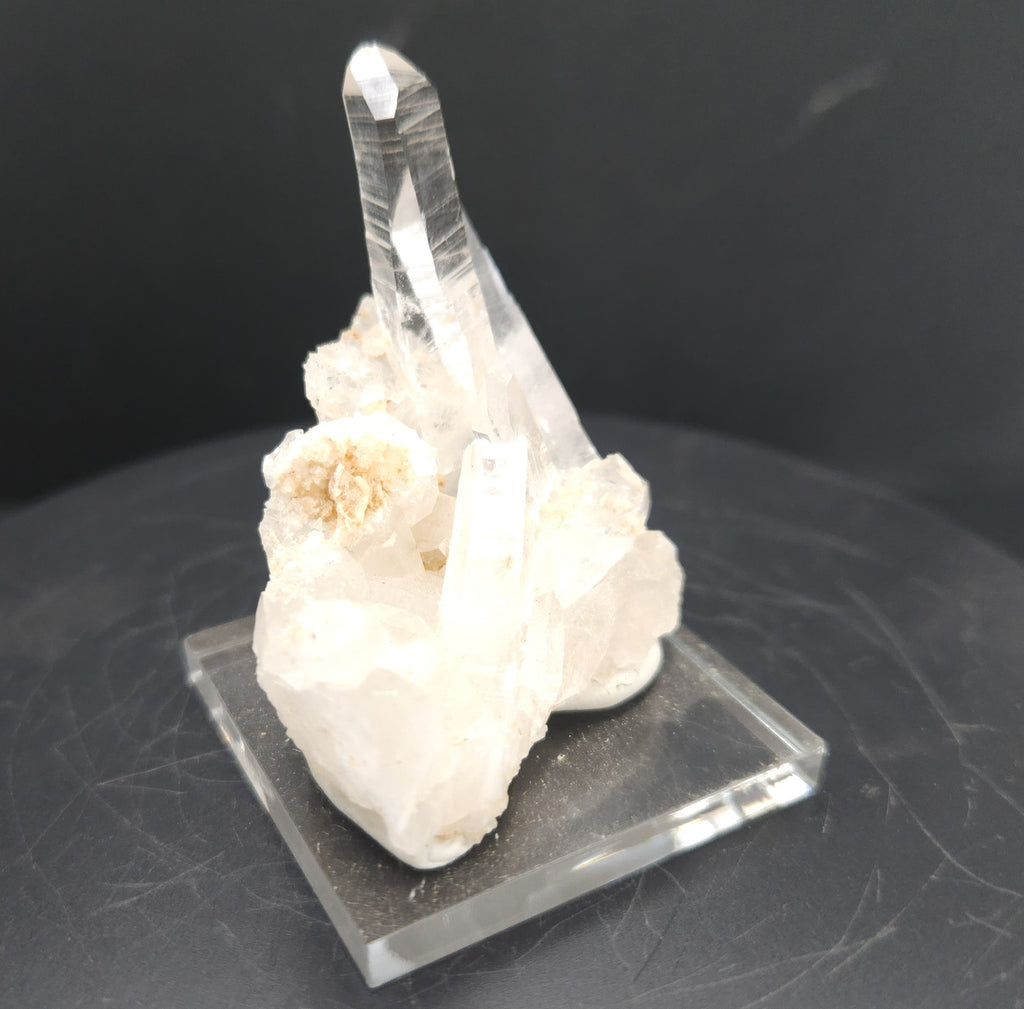 "Fallen Trees" - Mounted Quartz Crystal Specimen